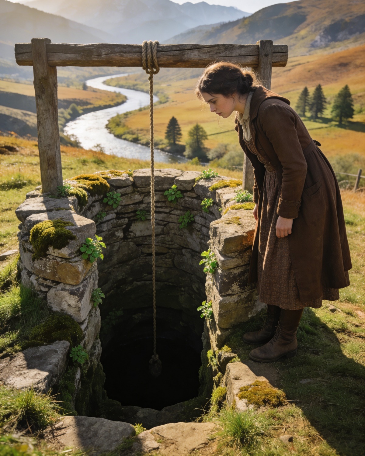 Her Late Father Left Her a Dry Well — When She Climbed Down, She Never Came Back Up the Same