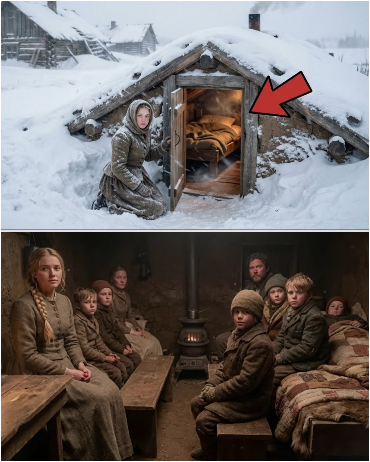 Thrown Out at 15, She Built a Secret Dugout With Warm Bed and Heated Floor — And Survived a Blizzard