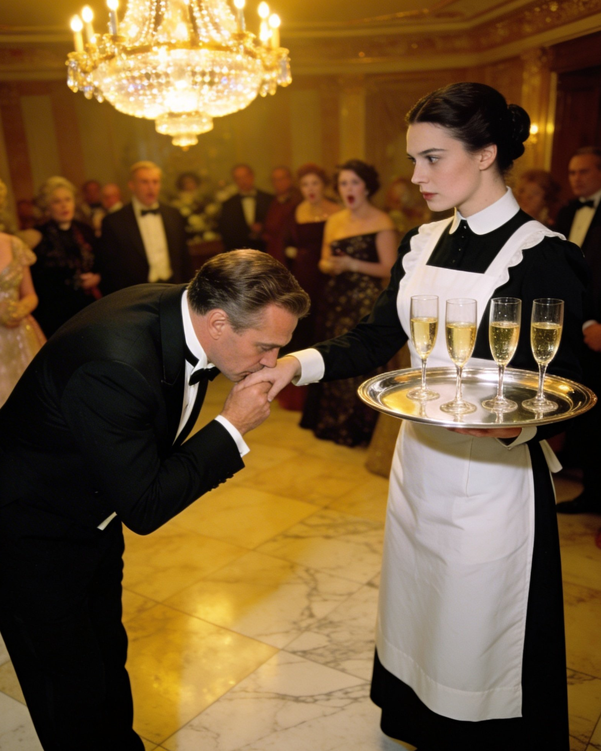 My husband forced me to play the maid at his graduation party, and he even showed off his mistress… but everyone was stunned when the big boss bowed to me and called me “Madam President”