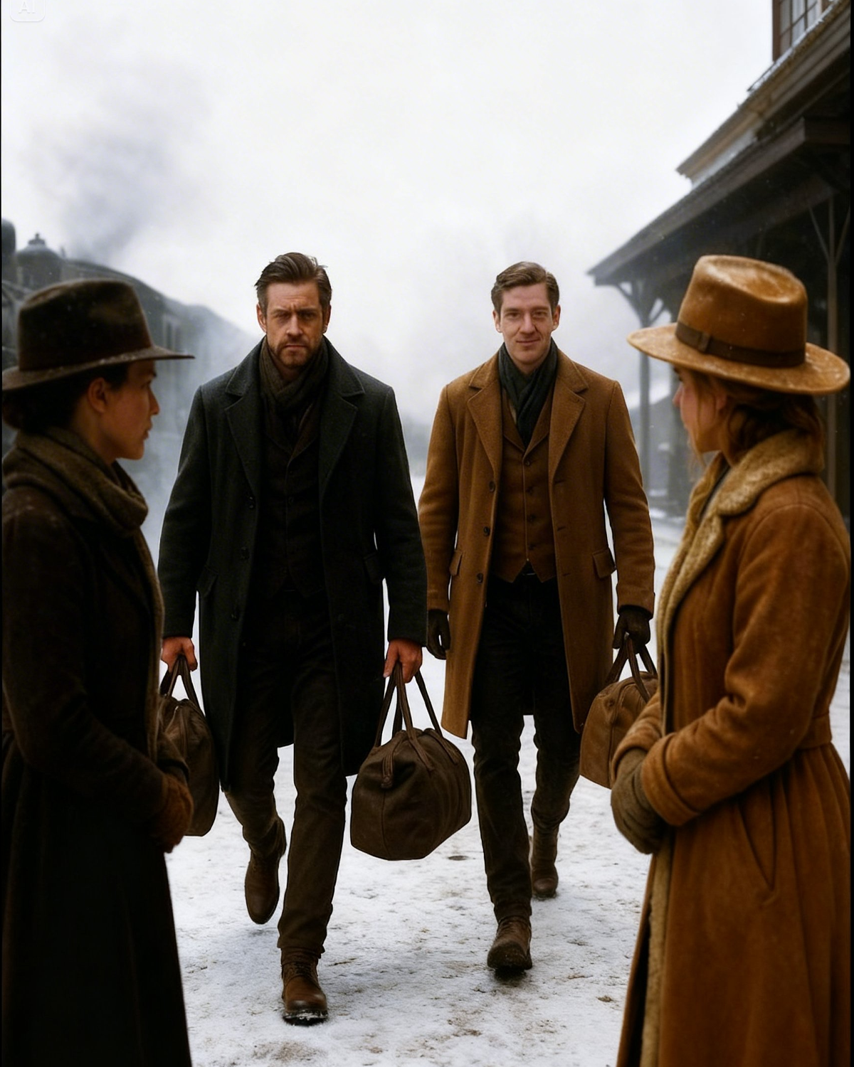 Mail-Order Husbands Arrived For 2 Sisters To Save Their Ranch — But the Men’s Secrets Shocked Them