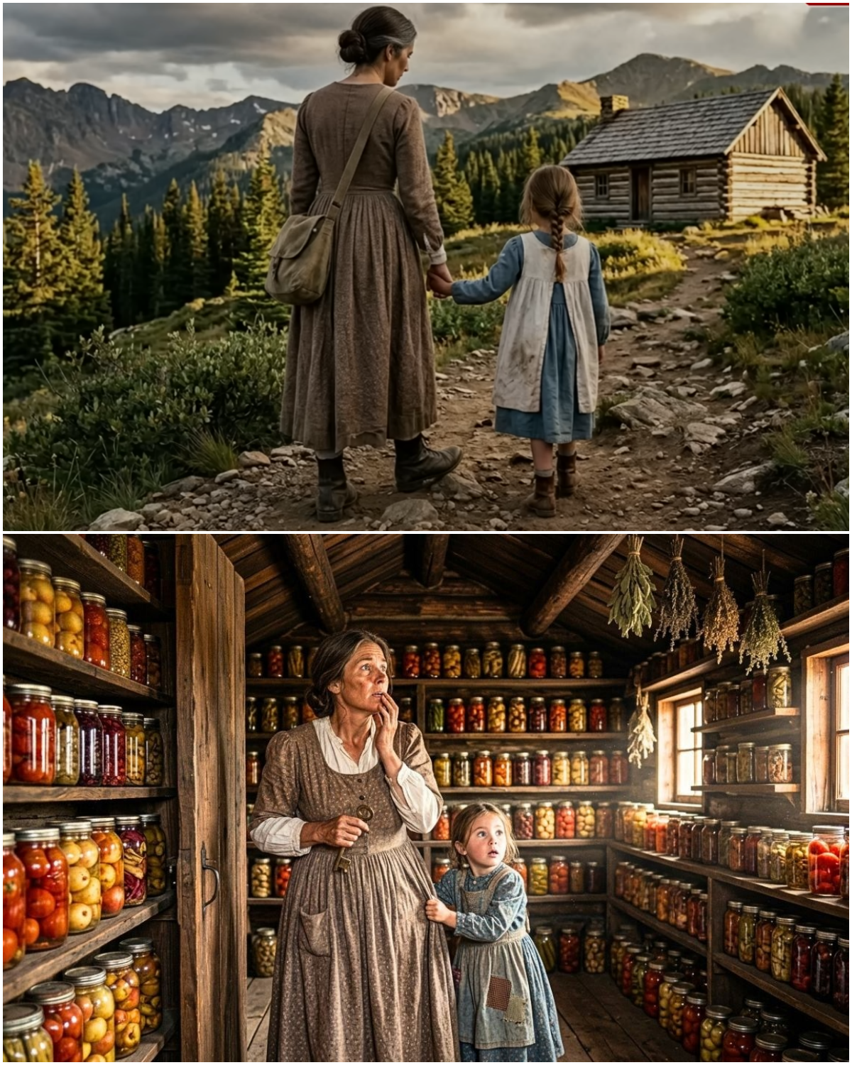 “She’s Preparing for Apocalypse”—Single Mom Inherits Cabin, Discovers Why Aunt Stockpiled for Years