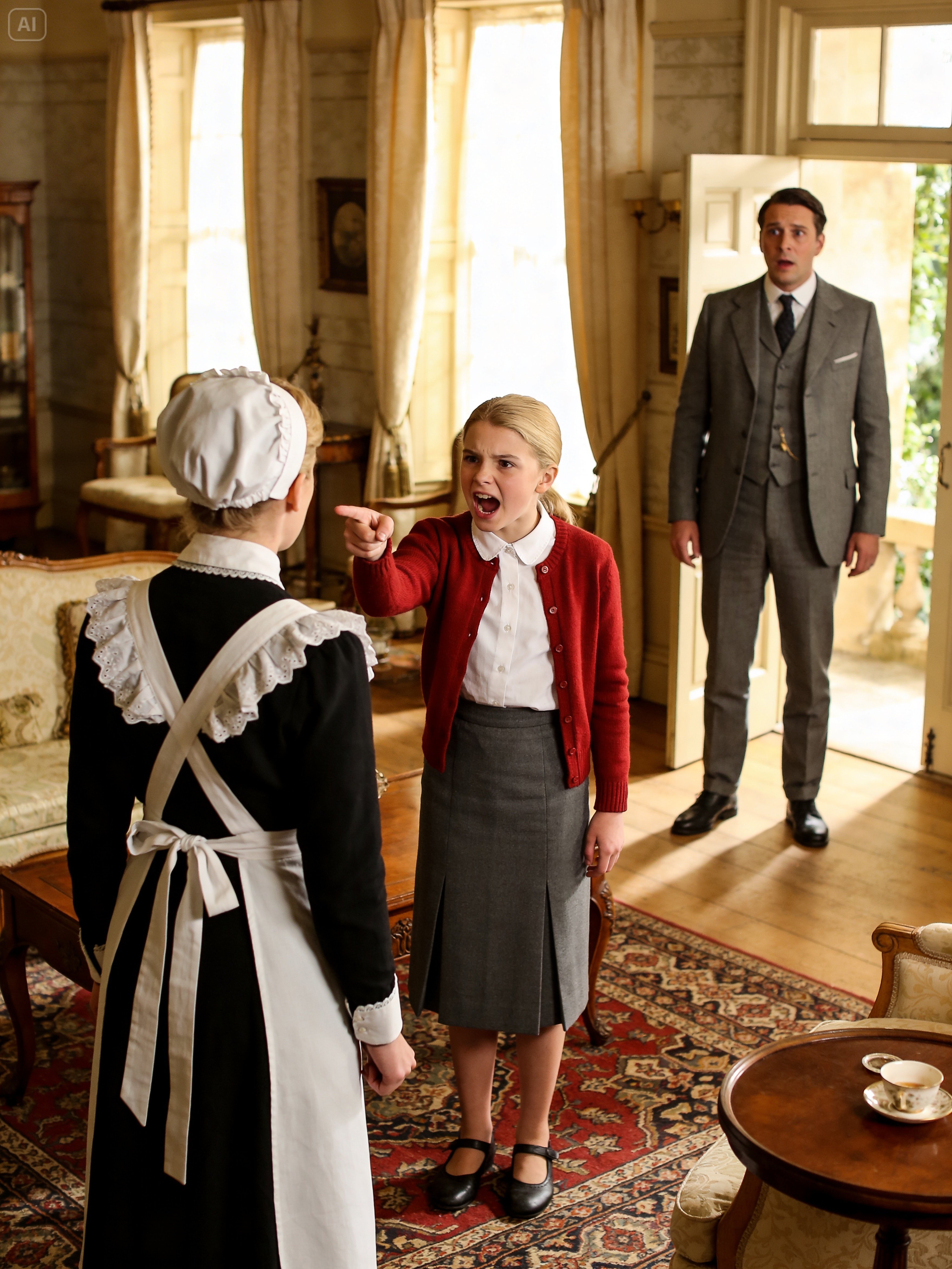 He Fired Six Maids Because of His Daughter — Until the Seventh Did Something No One Expected…