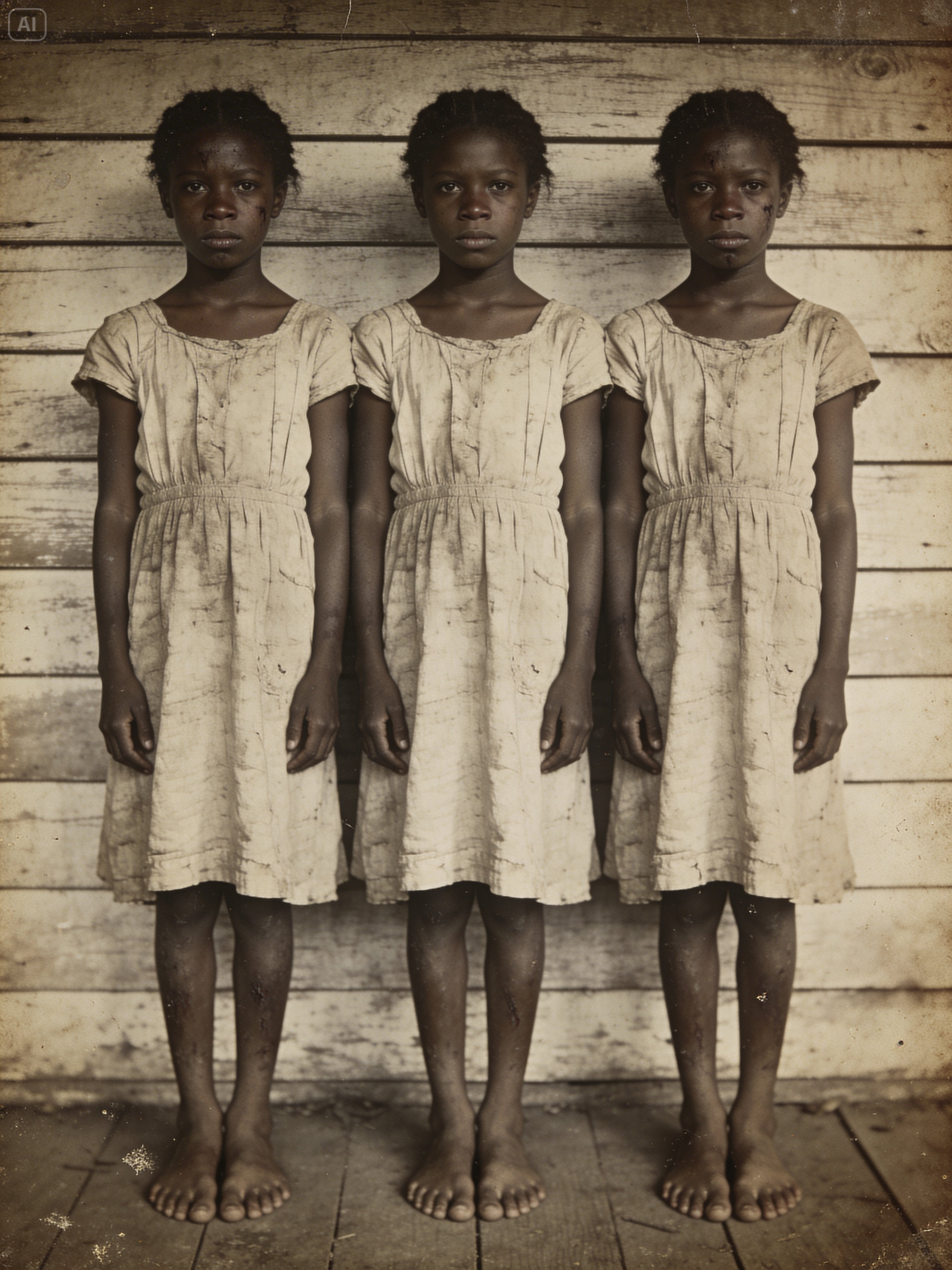 (1845 – Mississippi) The Unholy Case of the Plantation Triplets the Masters Could Not Control