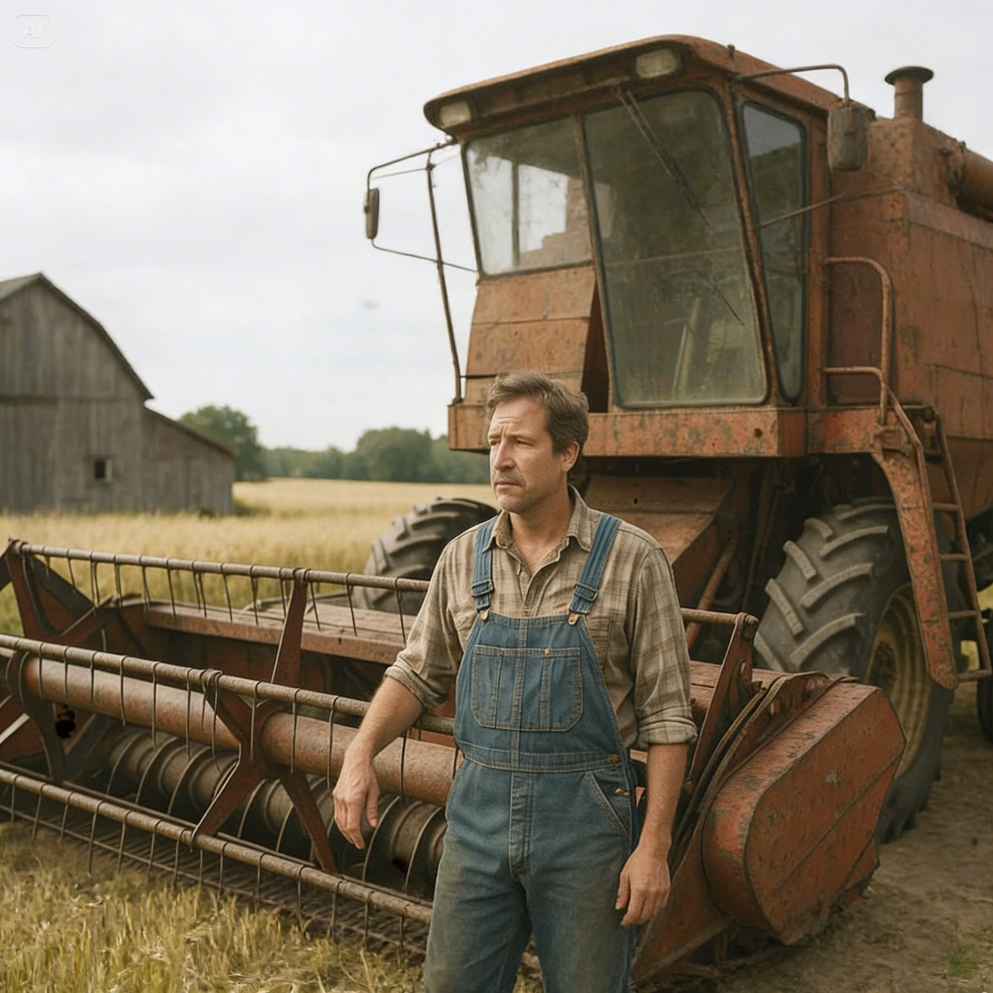 The Day Everyone Mocked My “Worthless” Inheritance — A Rusted Combine No One Wanted — Until a Hidden Secret Inside That Machine Turned It Into a $15 Million Piece of American Farming History