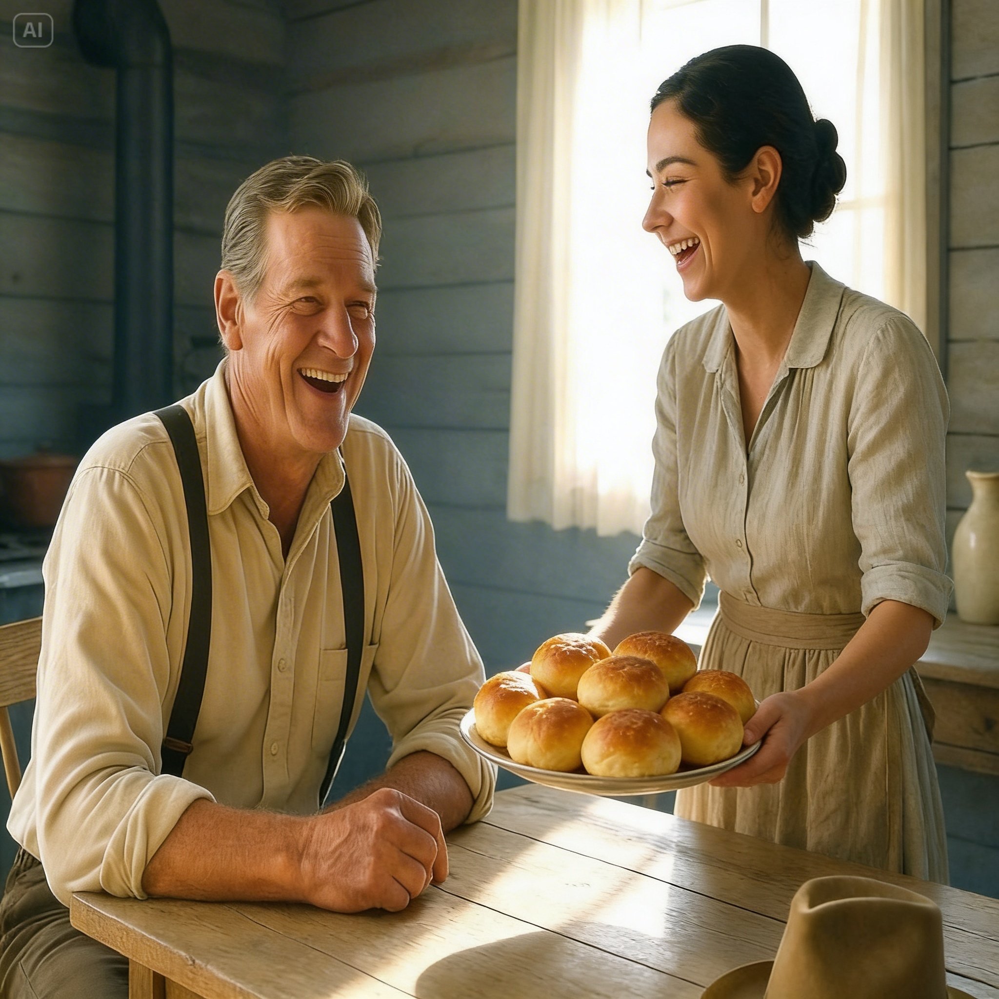 He Paid For A Practical Wife — But Found A Woman Who Made Him Laugh At Burned Biscuits