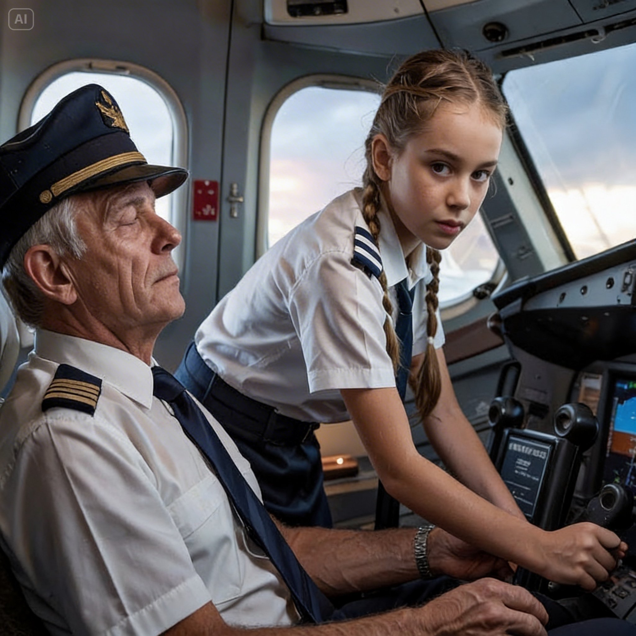 She Was the Quiet Girl in Seat 14A —Until the F-22 Pilots Heard Her Call Sign