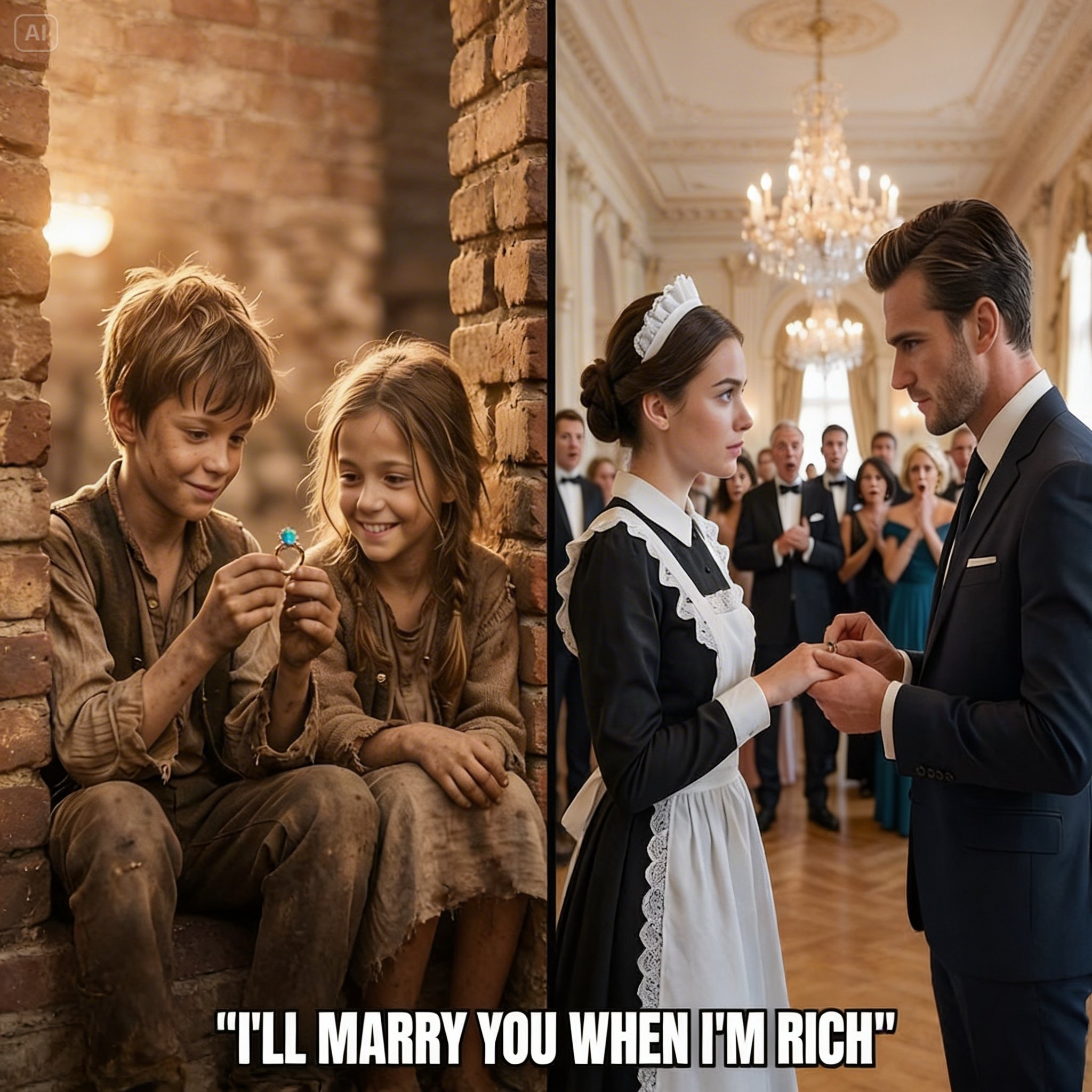 The Billionaire Stopped Breathing When He Saw the Maid’s Ring — Because Twenty Years Ago, as a Poor Orphan, He Had Promised: “One Day I’ll Marry You.”