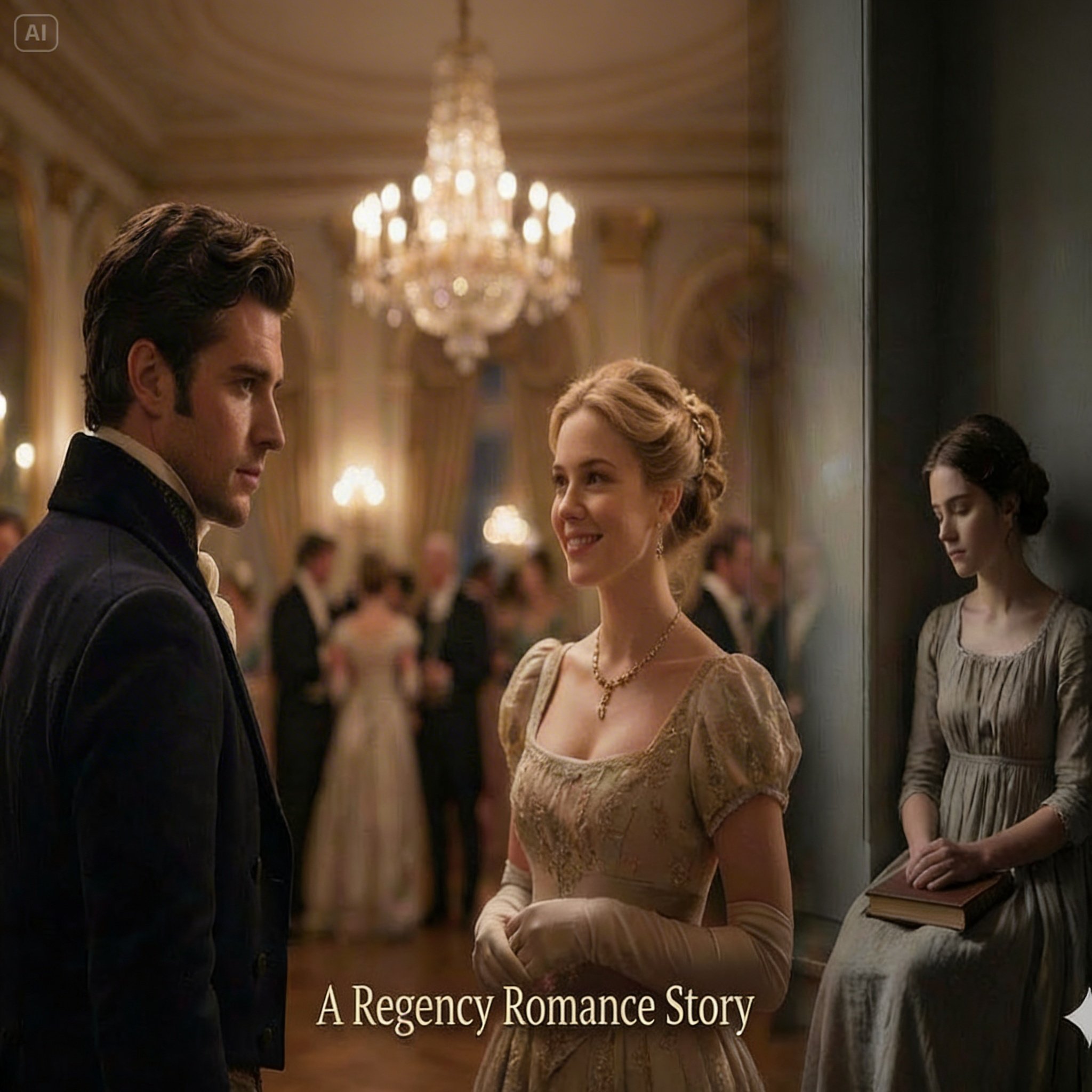 He Came to Court the Beautiful Sister—But The Duke Fell for the Rejected Maiden in the Shadows