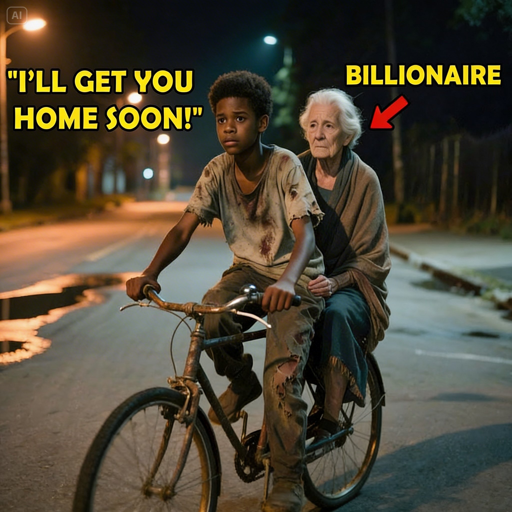 Everyone IGNORED the Lost Old Woman, Until a Black Teen Took Her Hand. She Was a Billionaire