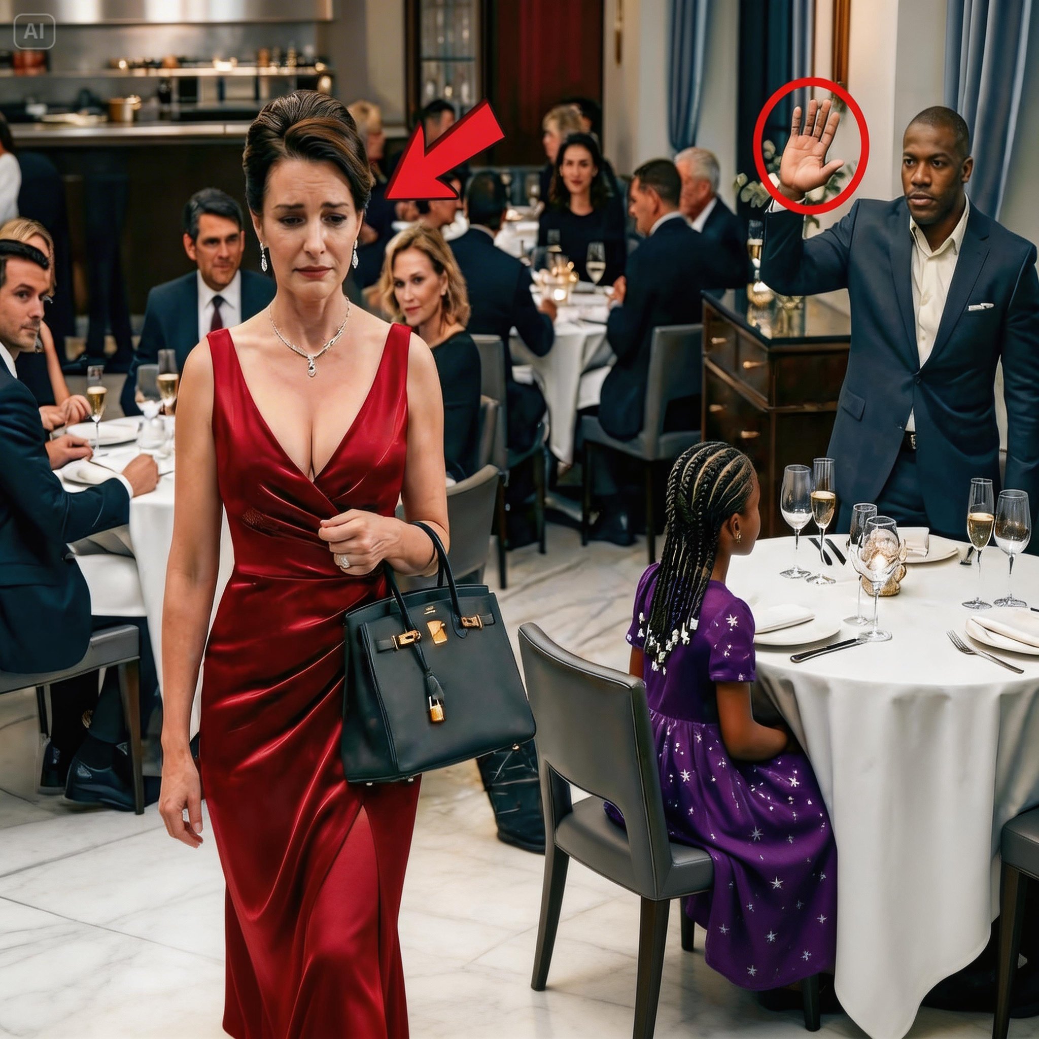 Lonely Billionaire CEO Can’t Get a Table on New Year’s Eve—Then a Black Single Dad Stand Up and Wave