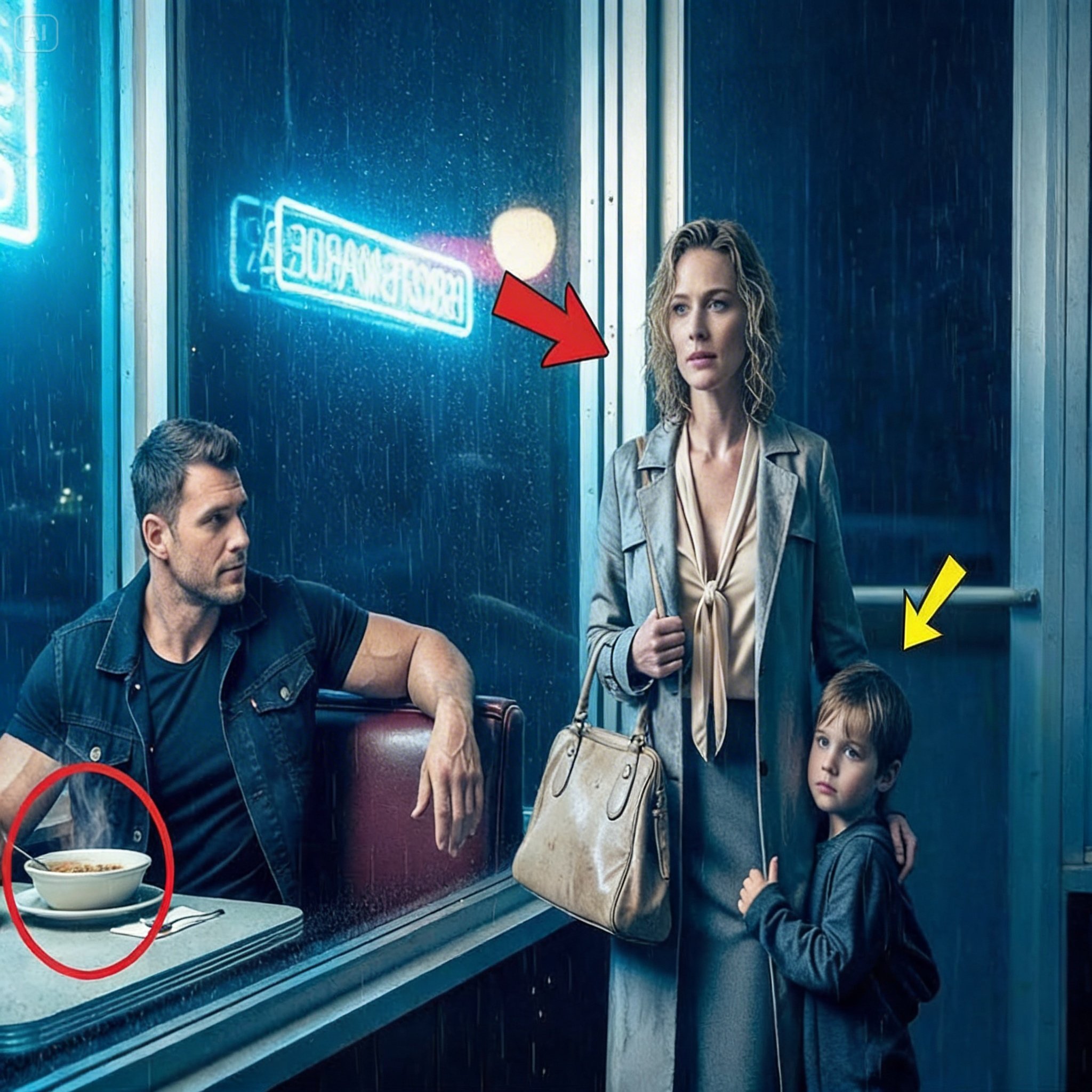 Single Dad Thought He’d Eat Alone — Until a Mother Said, ‘My Son’s Hungry, Can We Stay a While’