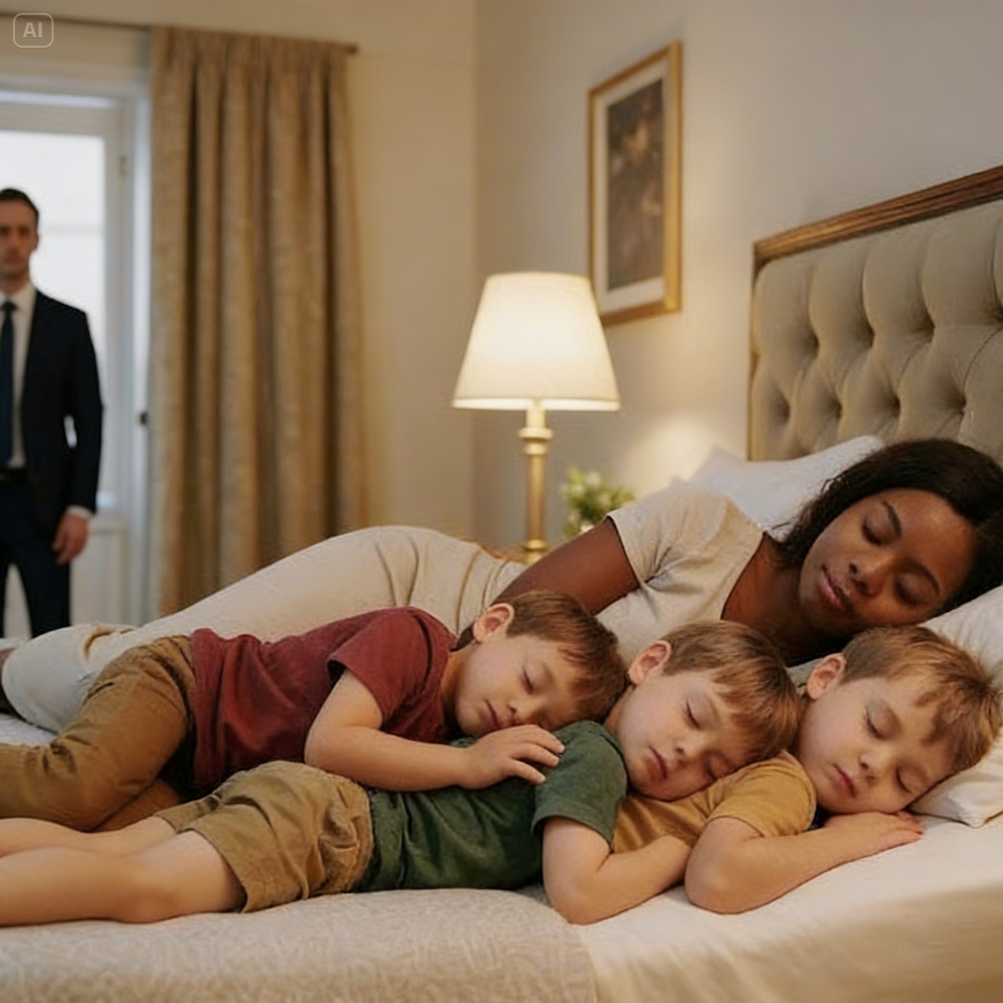 NO MAID SURVIVED A DAY WITH THE BILLIONAIRE’S TRIPLETS.. UNTIL THE BLACK WOMAN ARRIVED AND DID WHAT