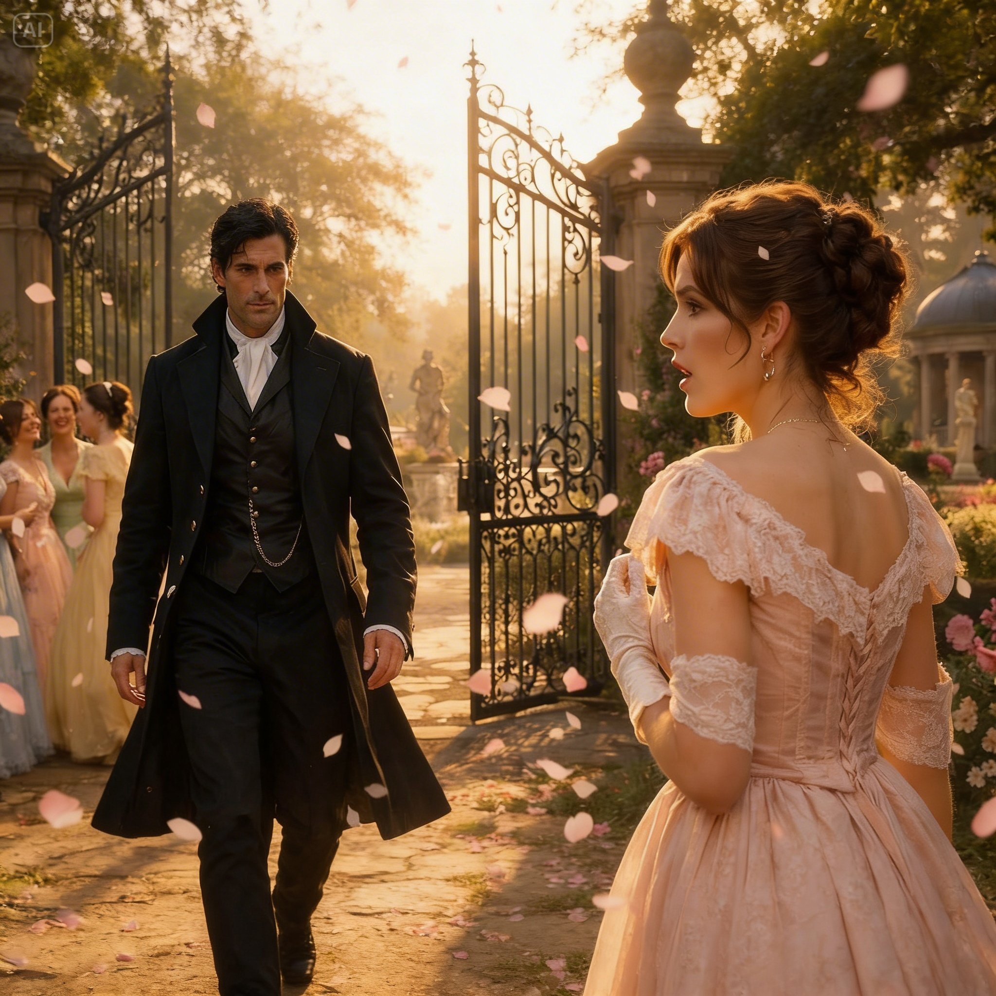 “I’ll Marry the First Man Who Enters,” She Joked—Then the Duke Walked In