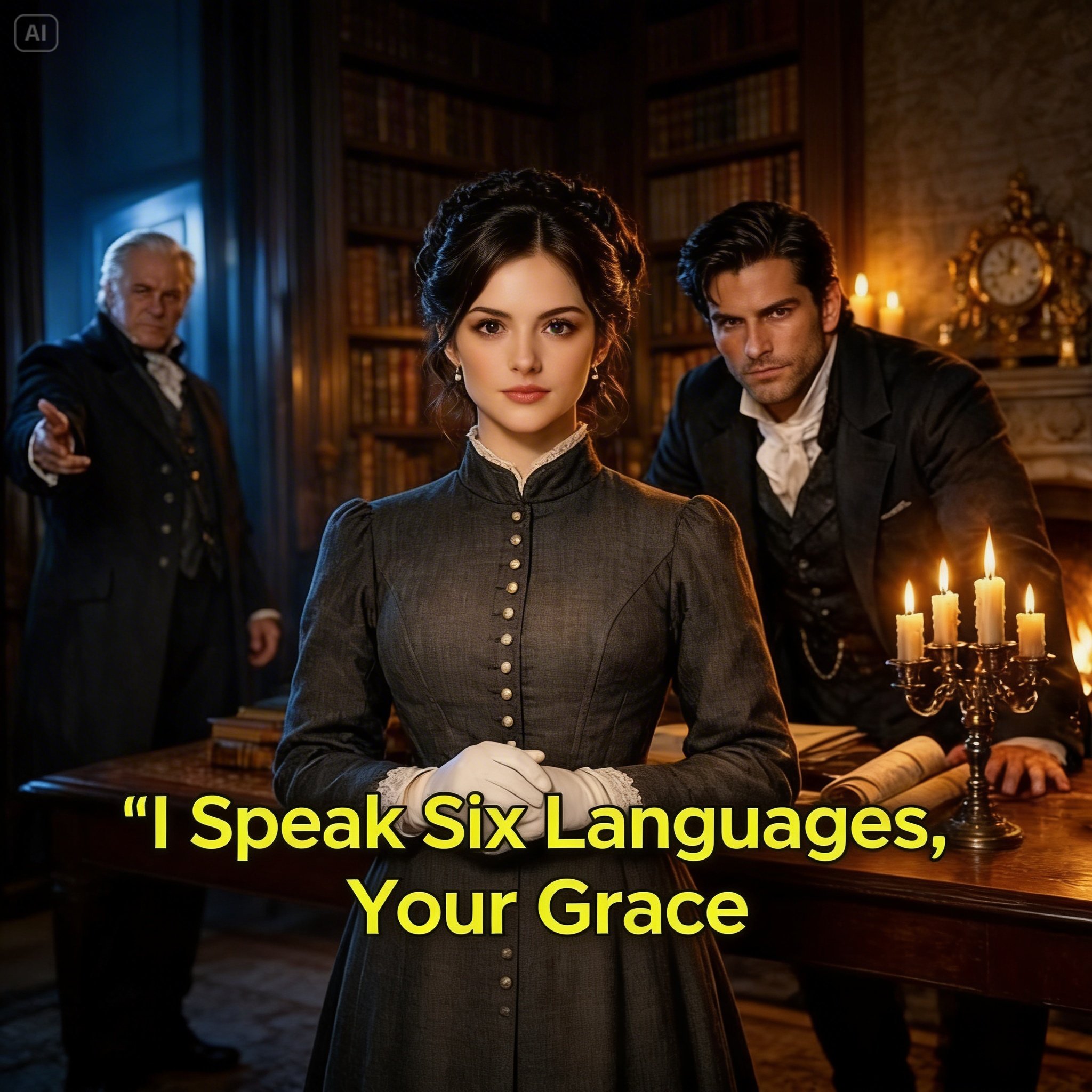 “I Speak Six Languages, Your Grace” — She Silenced The Duke Who Called Her Unworthy