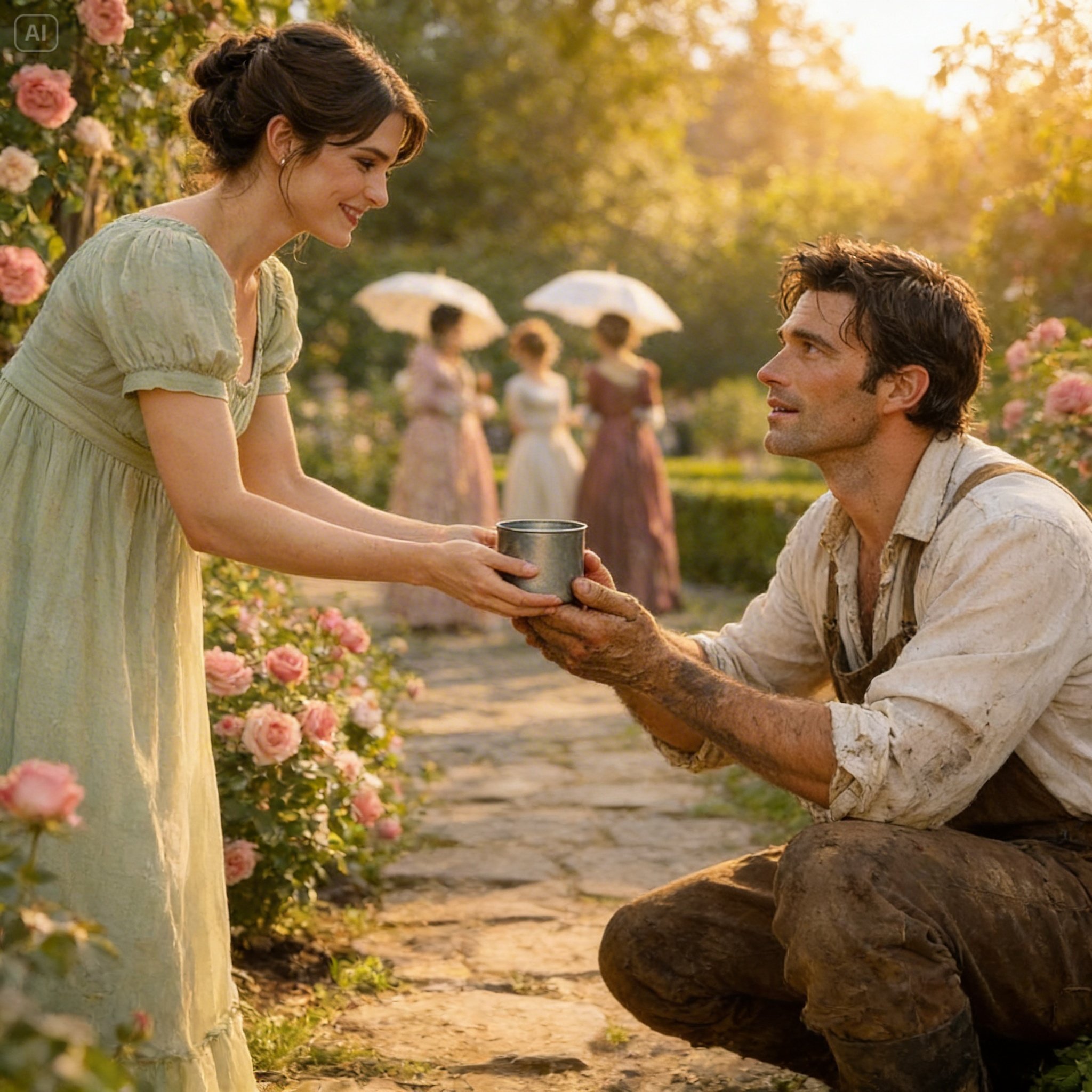 She Was the ONLY One Who Gave the ‘Gardener’ Water , Then He Revealed He Was DUKE