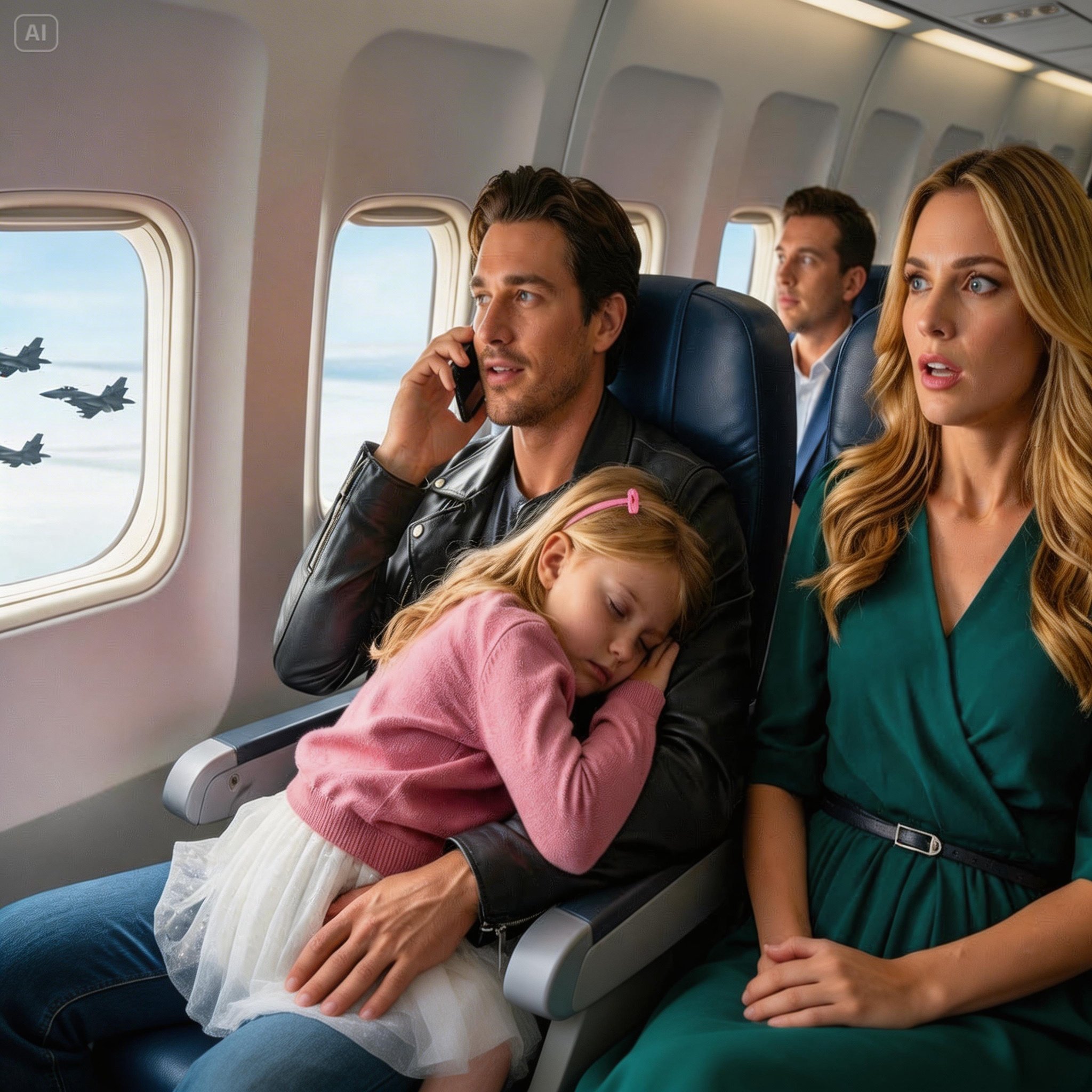 Passengers Mocked the Single Dad, Until the Flight Crew Snapped to Attention and Called Him “Sir