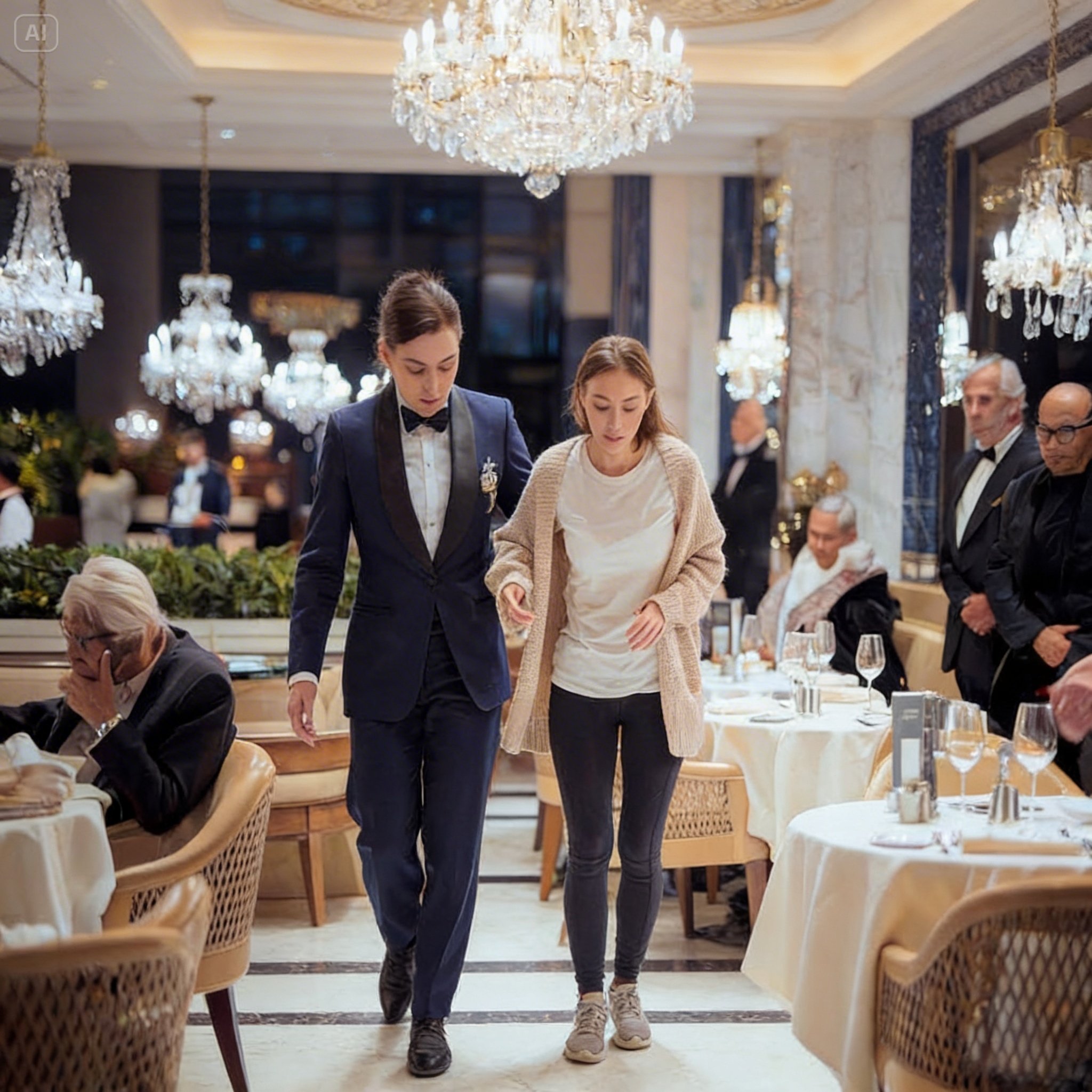 A Simple Woman Kicked Out of Restaurant, Minutes Later, Her Billionaire Husband’s Porsche Arrives