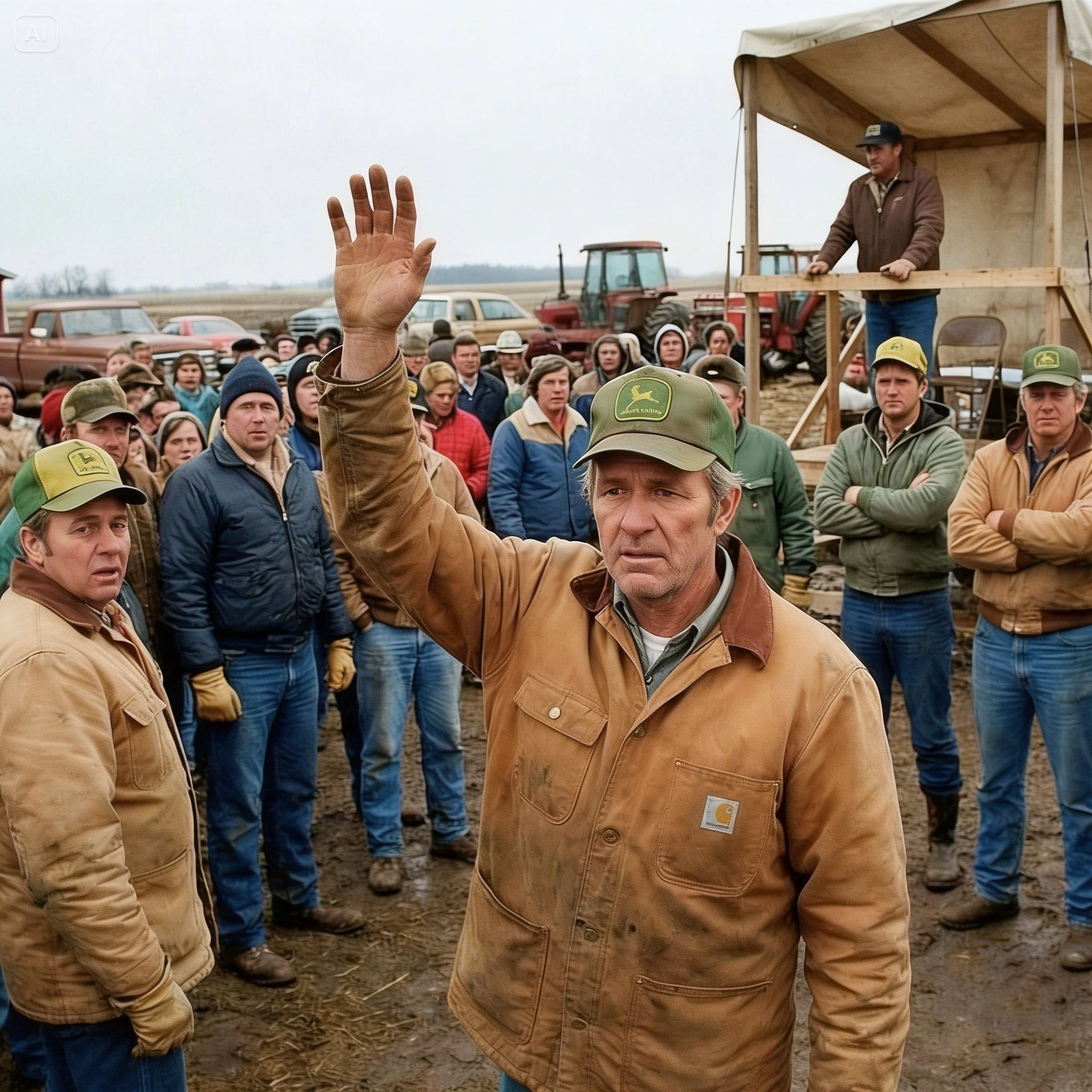 The Bank Expected to Buy His Neighbor’s Farm at Auction… He Made Sure They Didn’t