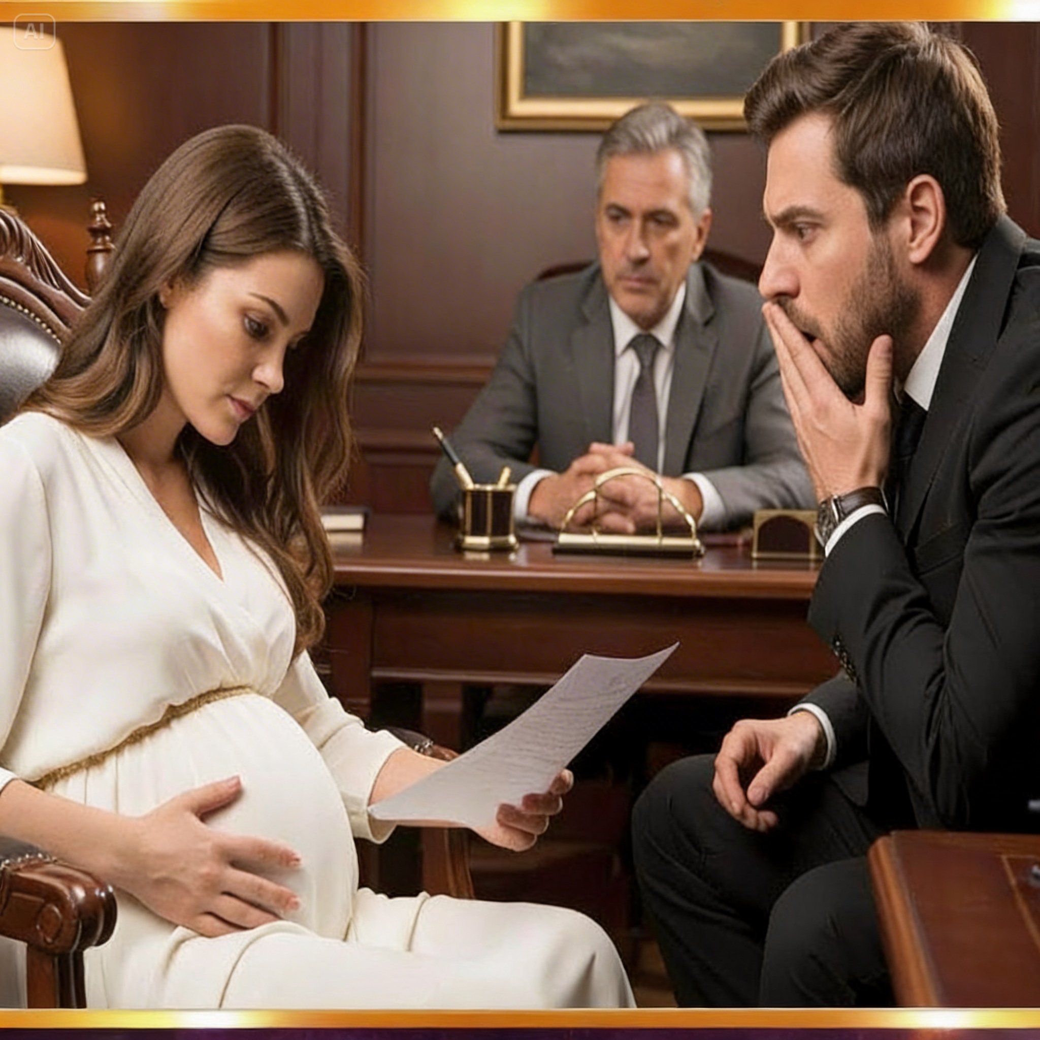 She Arrived for the Divorce — He Was Shocked When He Saw Her — She Was 7 Months Pregnant