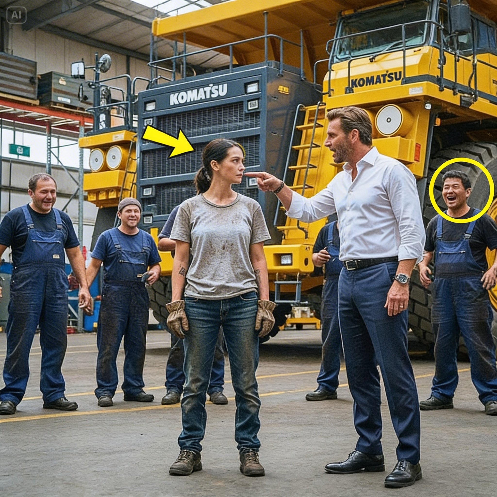 “IF YOU FIX IT IN 10 MINUTES, THE SHOP IS YOURS!” THE RICH MAN PROVOKED, AND THE MECHANIC MADE HI…