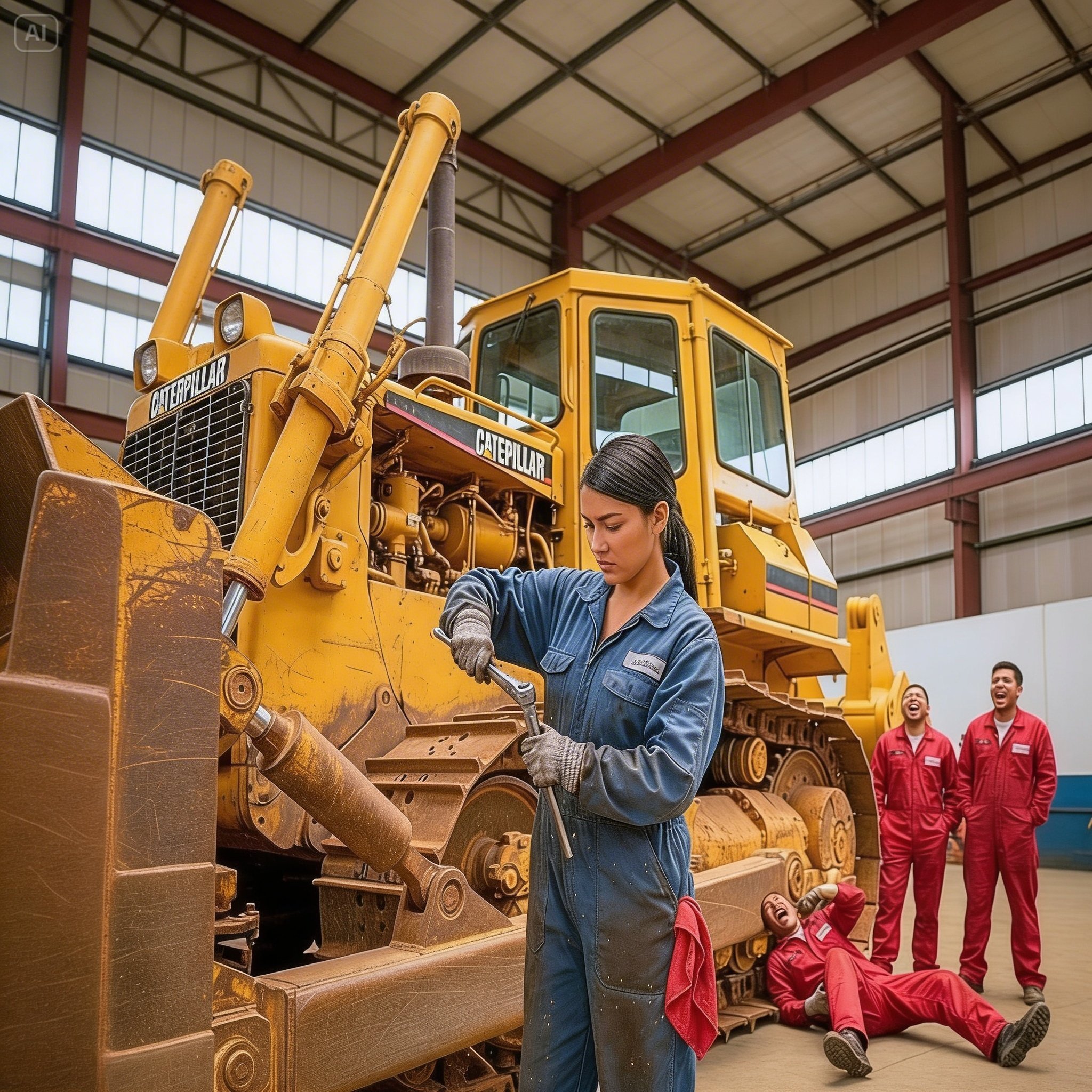 “That bulldozer hadn’t started since 2001,” they said, until the mechanic heard a noise that no one else had heard.