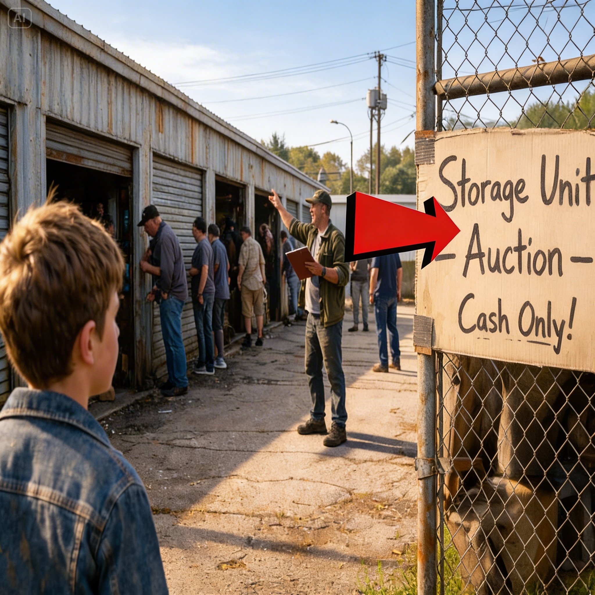 Kicked Out With $30 I Bought an Old Storage Unit In Auction What I Found Inside Changed Everything