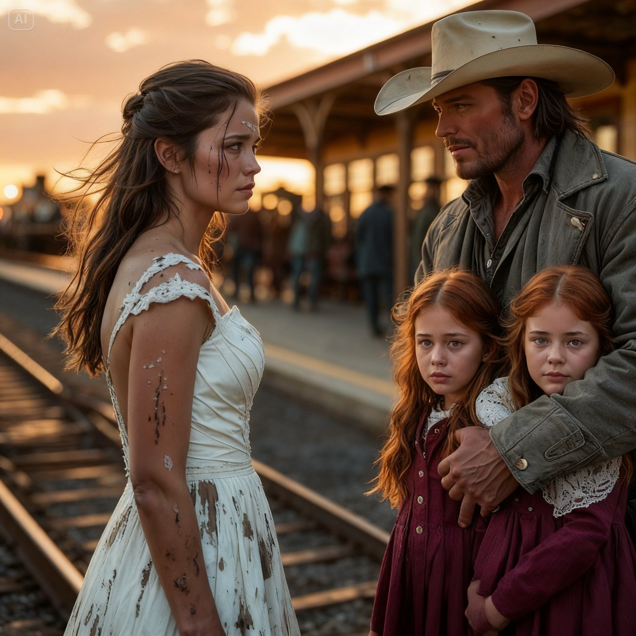 THE REJECTED BRIDE WAS CRYING AT THE STATION—THEN A BILLIONAIRE SAID, “COME WITH ME, MY TWINS NEED YOU”