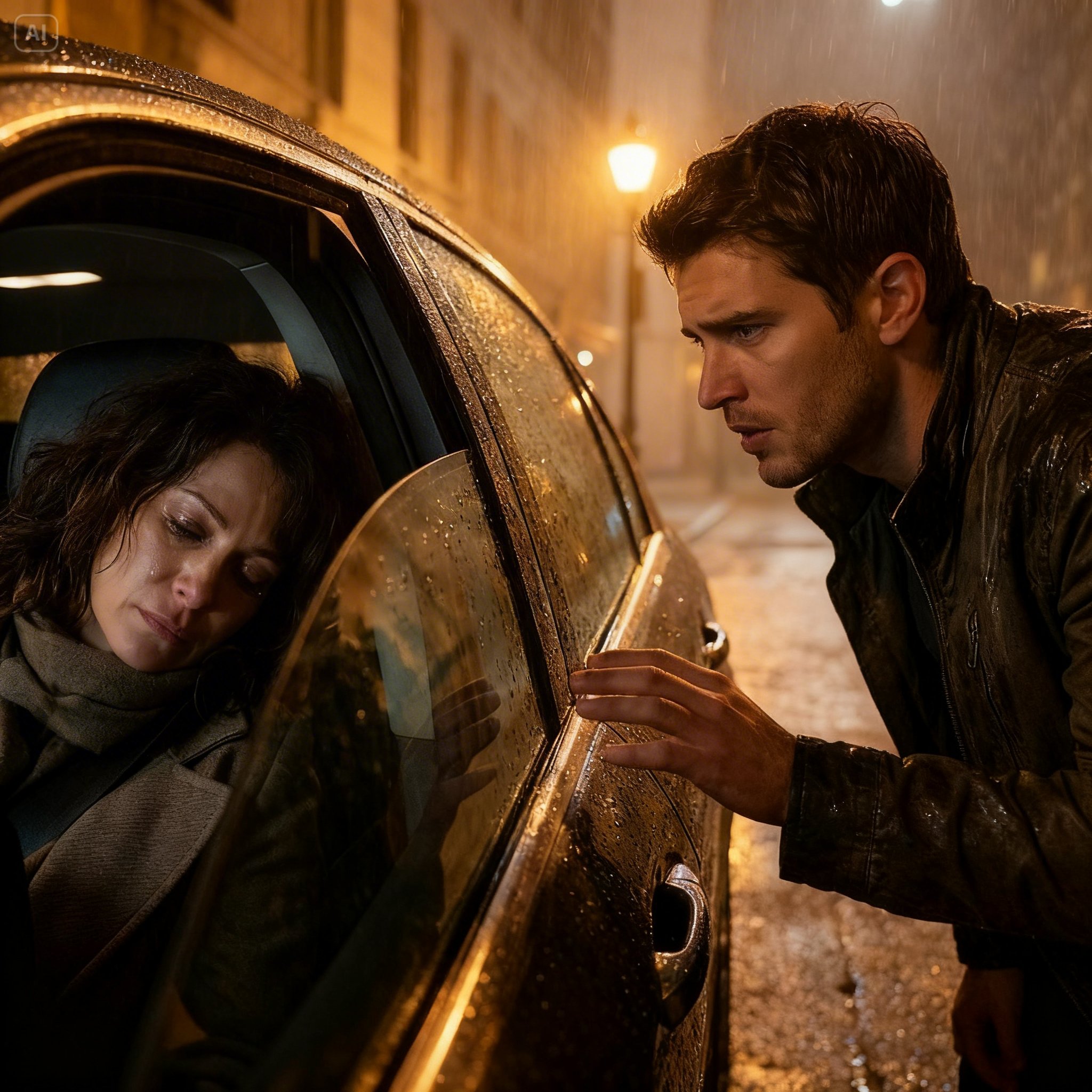 I Found My Divorced CEO Sleeping in Her Car at 2 AM… She Had Nowhere Else to Go