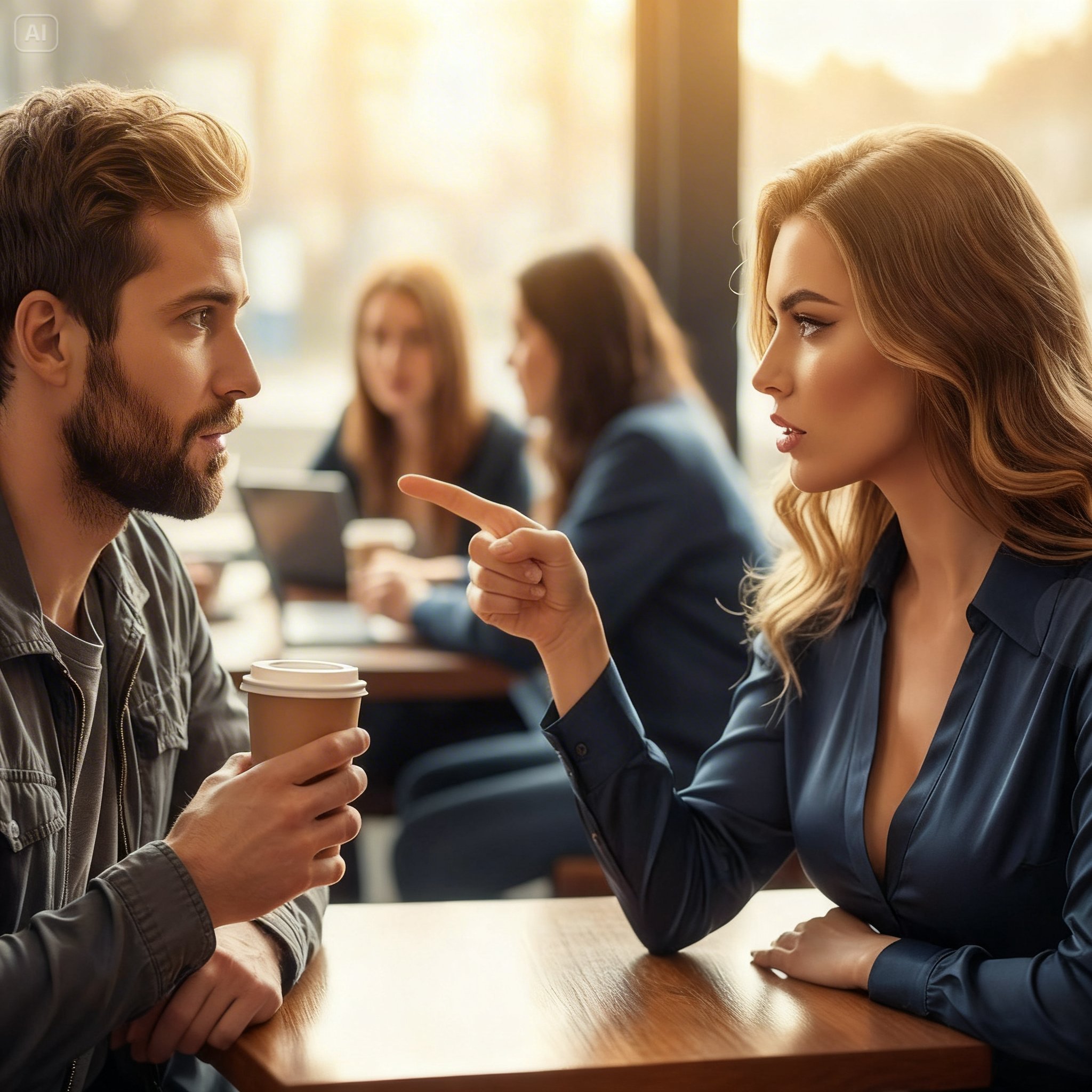 She Let Him Sit at Her Table in a Crowded Café—Not Knowing He Was a Millionaire Single Dad Disguised