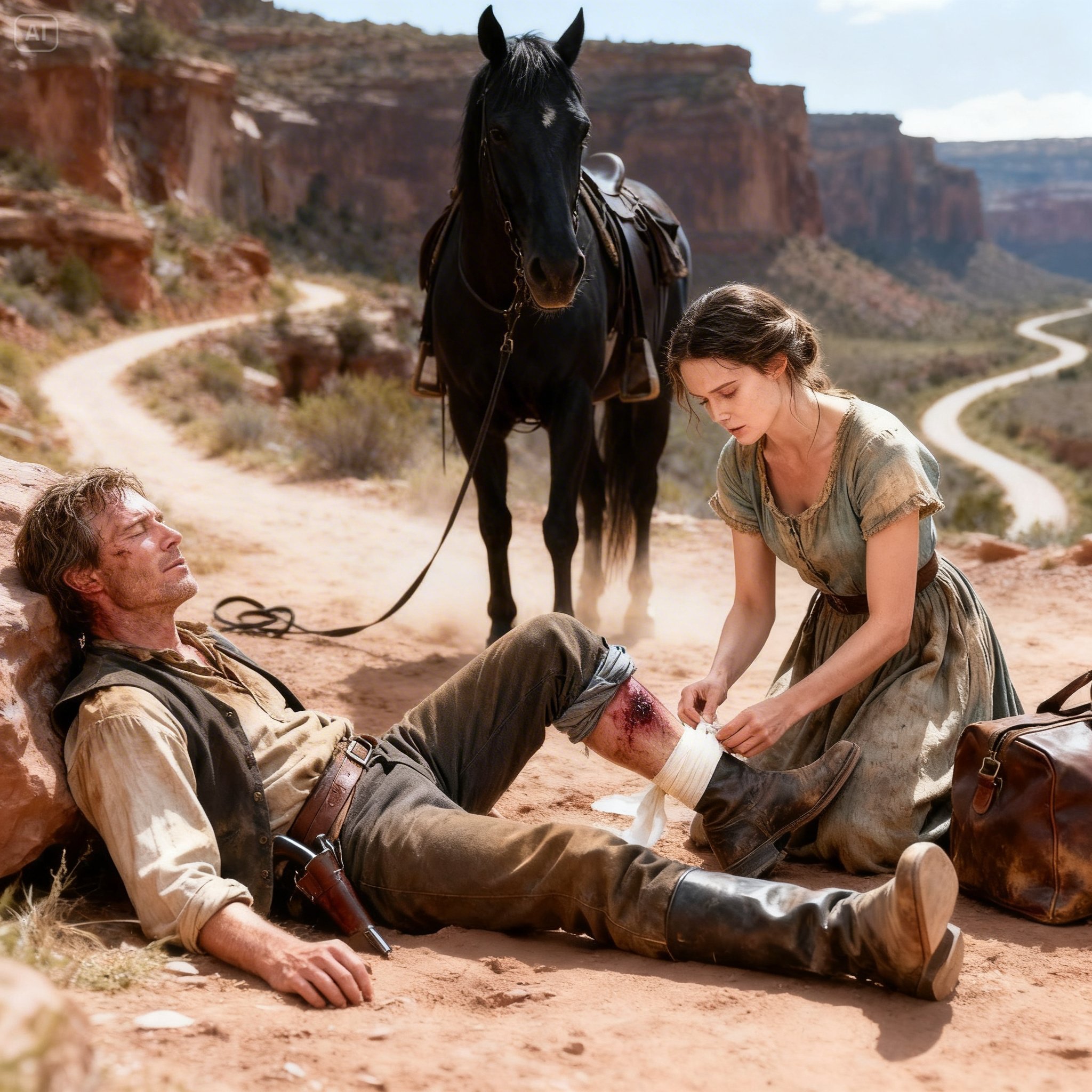 A FORGOTTEN MAIL-ORDER BRIDE SAVED A WOUNDED COWBOY — NOT KNOWING THE MAN IN HER CABIN OWNED THE LARGEST RANCH IN THE WEST