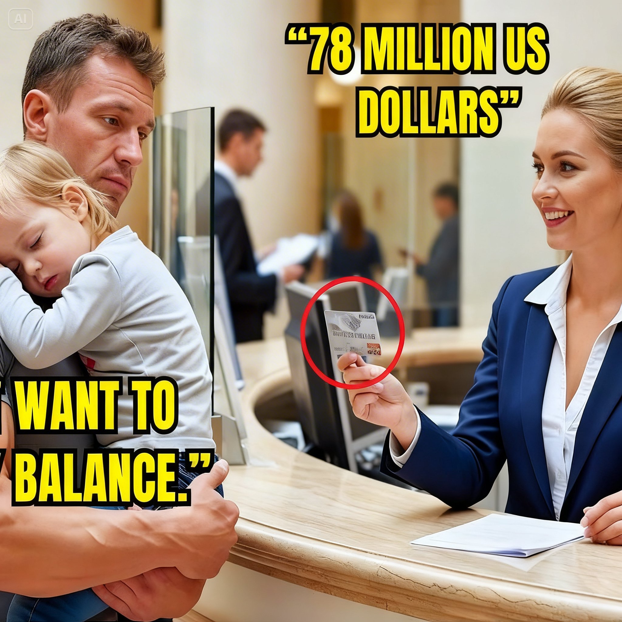 “I Just Want to See My Balance,” Single Dad Said — The Millionaire Laughed… Until She Saw the Screen