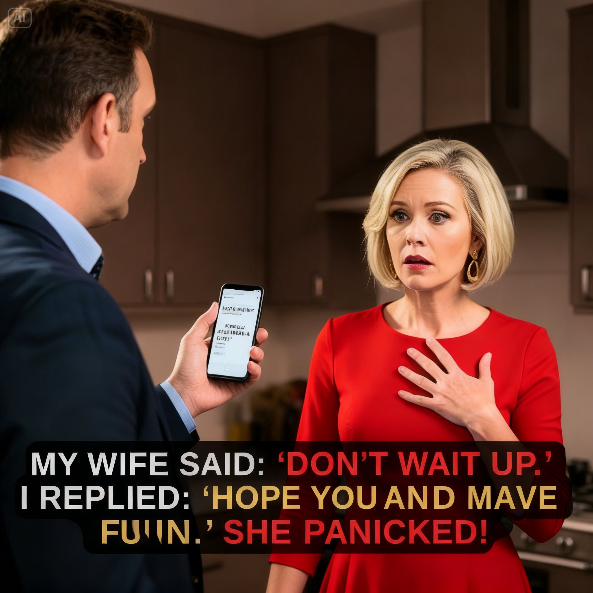 My Wife Said: ‘Don’t Wait Up.’ I Texted Back: ‘Hope You And Mark Have Fun.’ She Panicked!