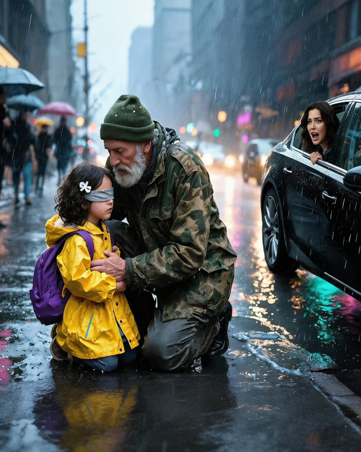 Billionaire’s Daughter Was Born Blind – Until a Homeless Man Discovered The Truth