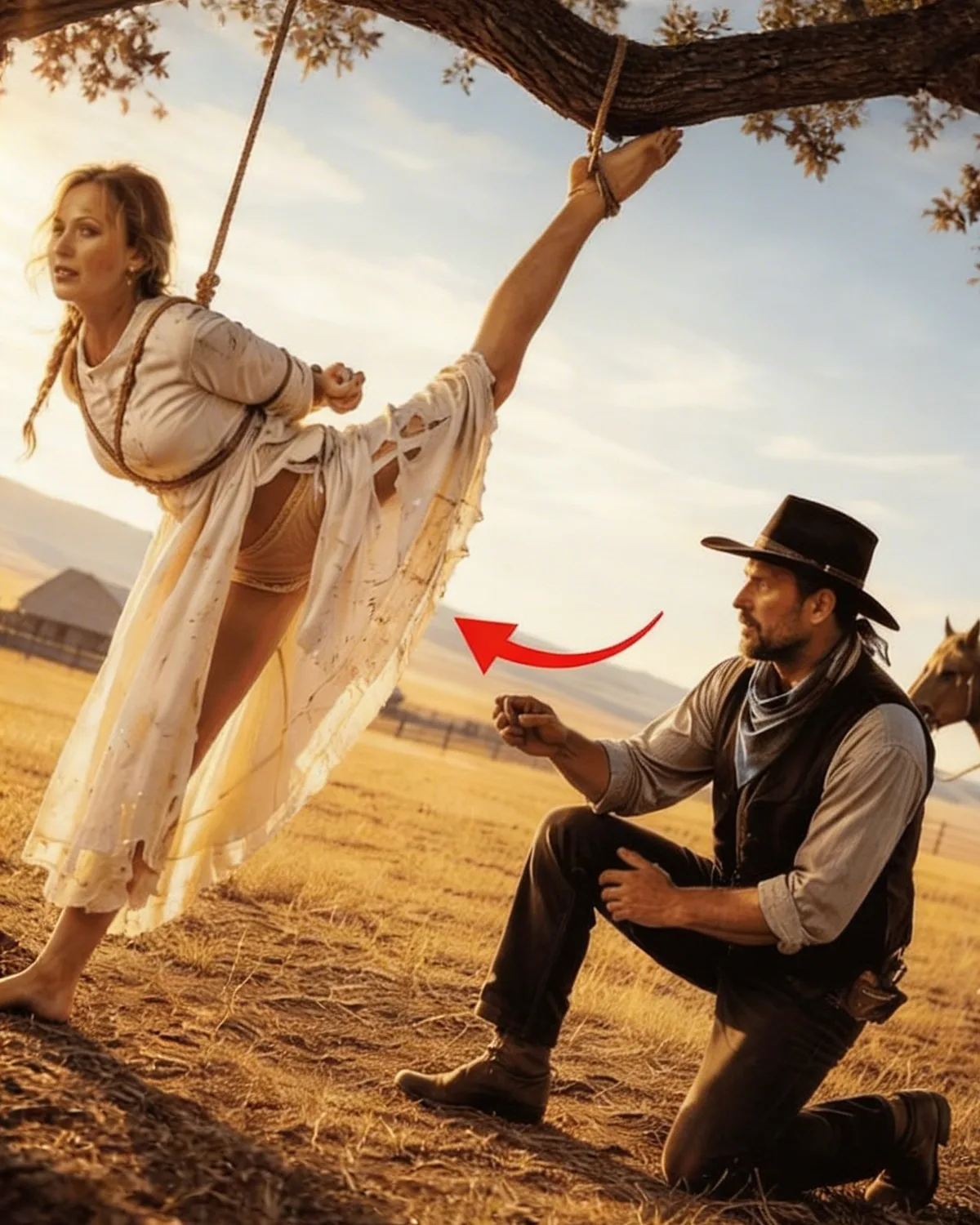 “Don’t Look There” – But The Rancher Kept Staring… And What He Did Next Shocked Everyone.