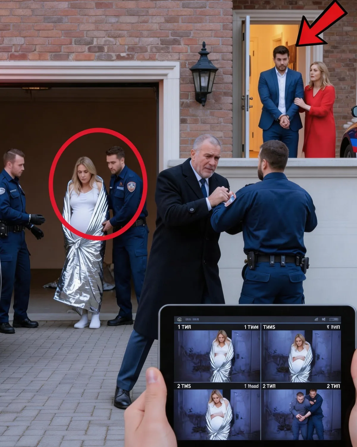 Millionaire Made Pregnant Wife Sleep in Unheated Garage — Her Billionaire Father’s Thermal Cam Saw I