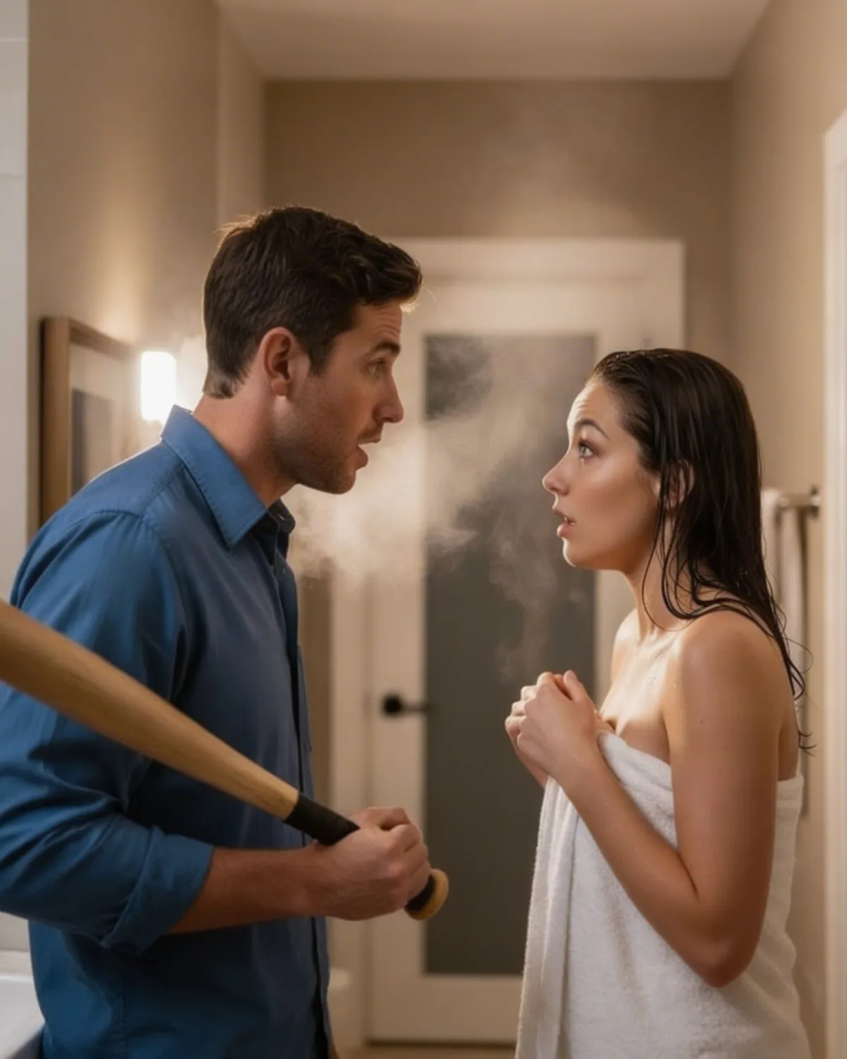 Single Dad Found a Gorgeous Stranger in His Shower — Her Secret Changed Everything