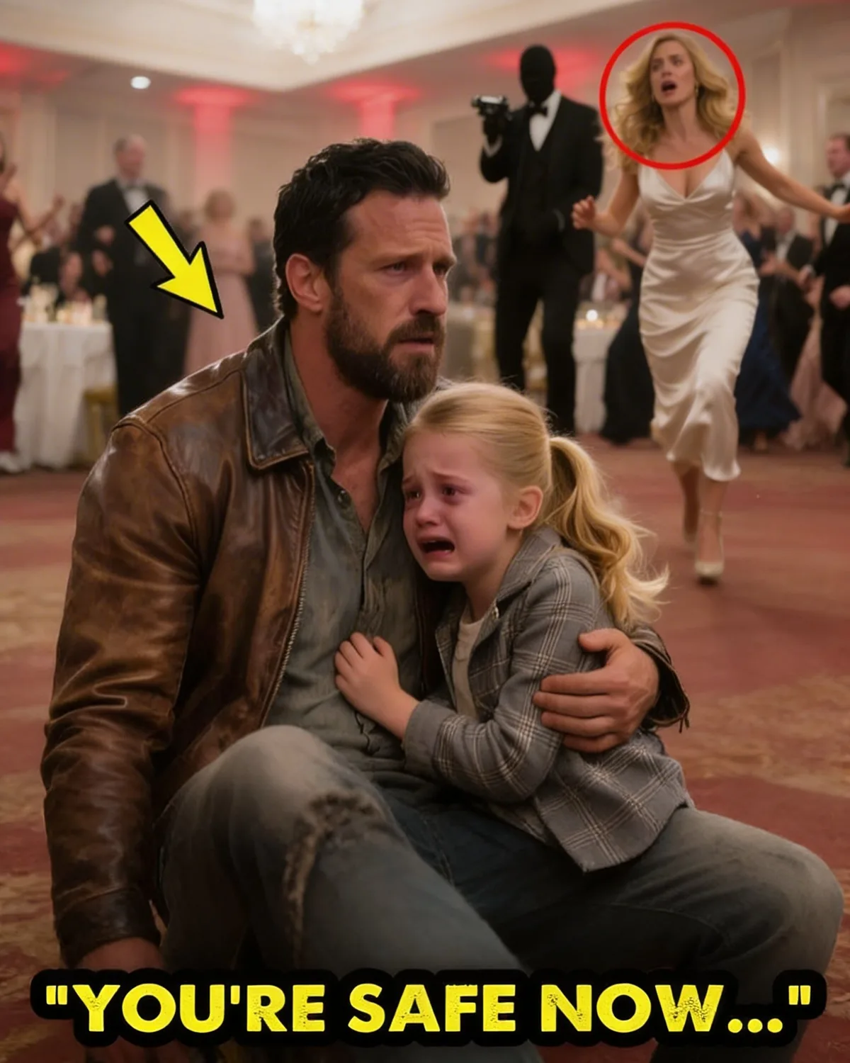 “You’re Safe Now…” — Single Dad Stepped In Front of a Bullet for the CEO’s Daughter