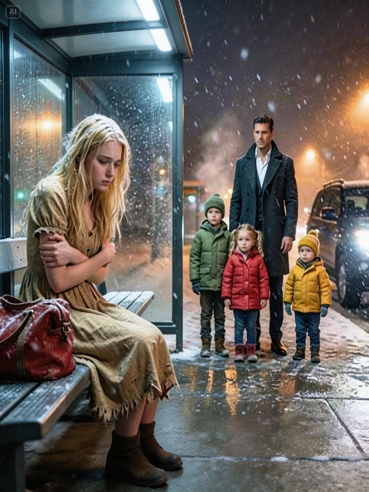 She Was Thrown Out by Her Husband for Being Infertile, Then a Single Dad CEO Asked, “Come with me.”