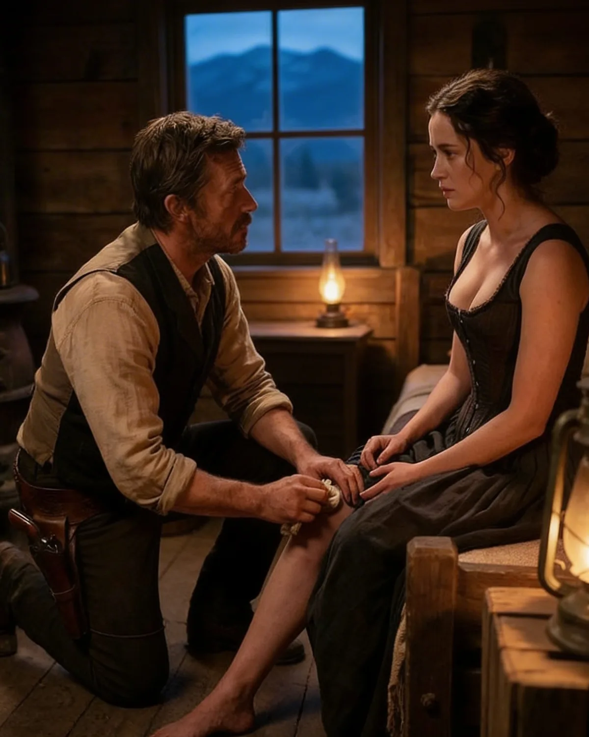 Rancher Saved a Stranger in a Blizzard, Unaware She Owned the Largest Ranch in the Territory