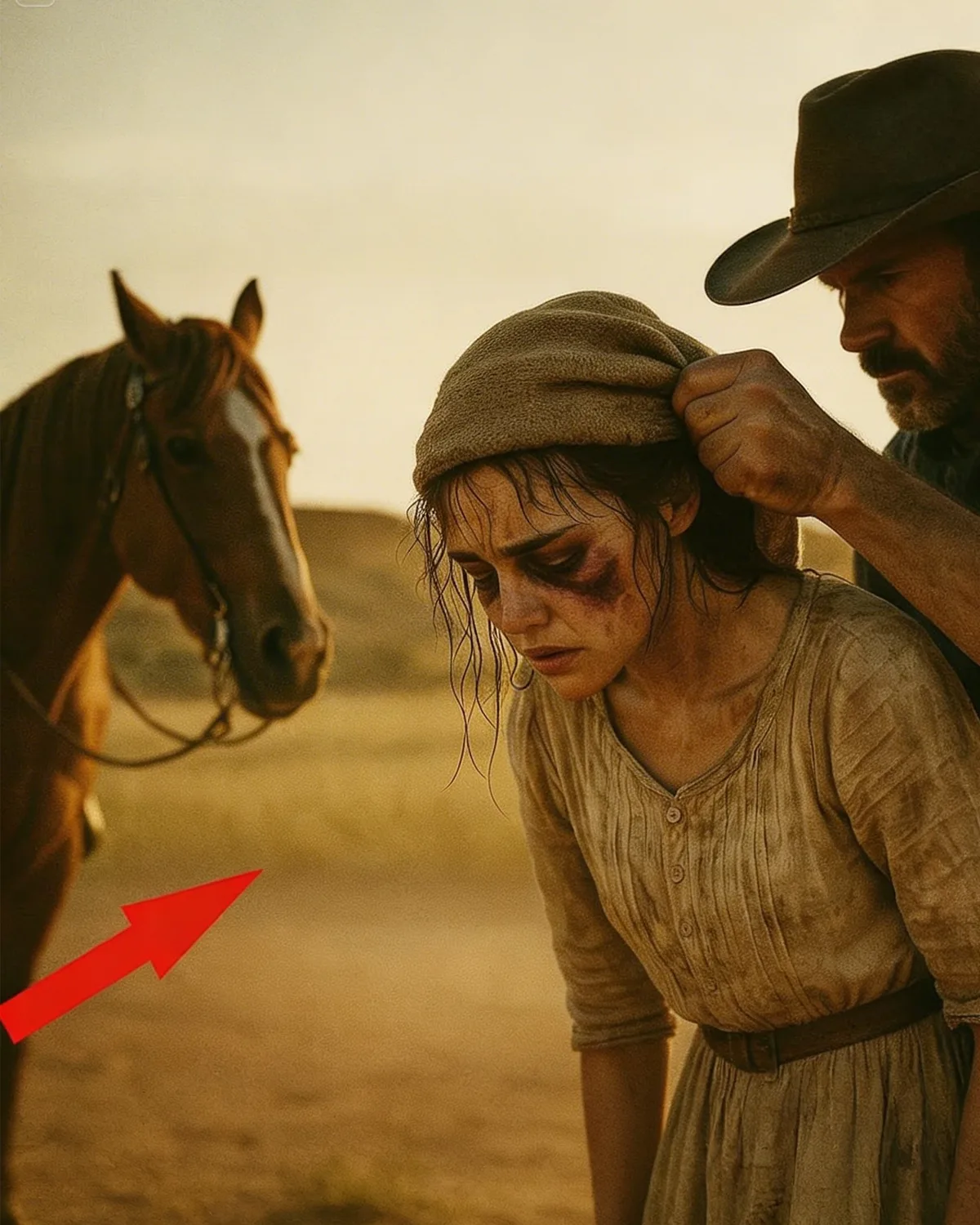 “Please… Take Them Off,” She Said — The Rancher Opened the Sack and Stared in Shock