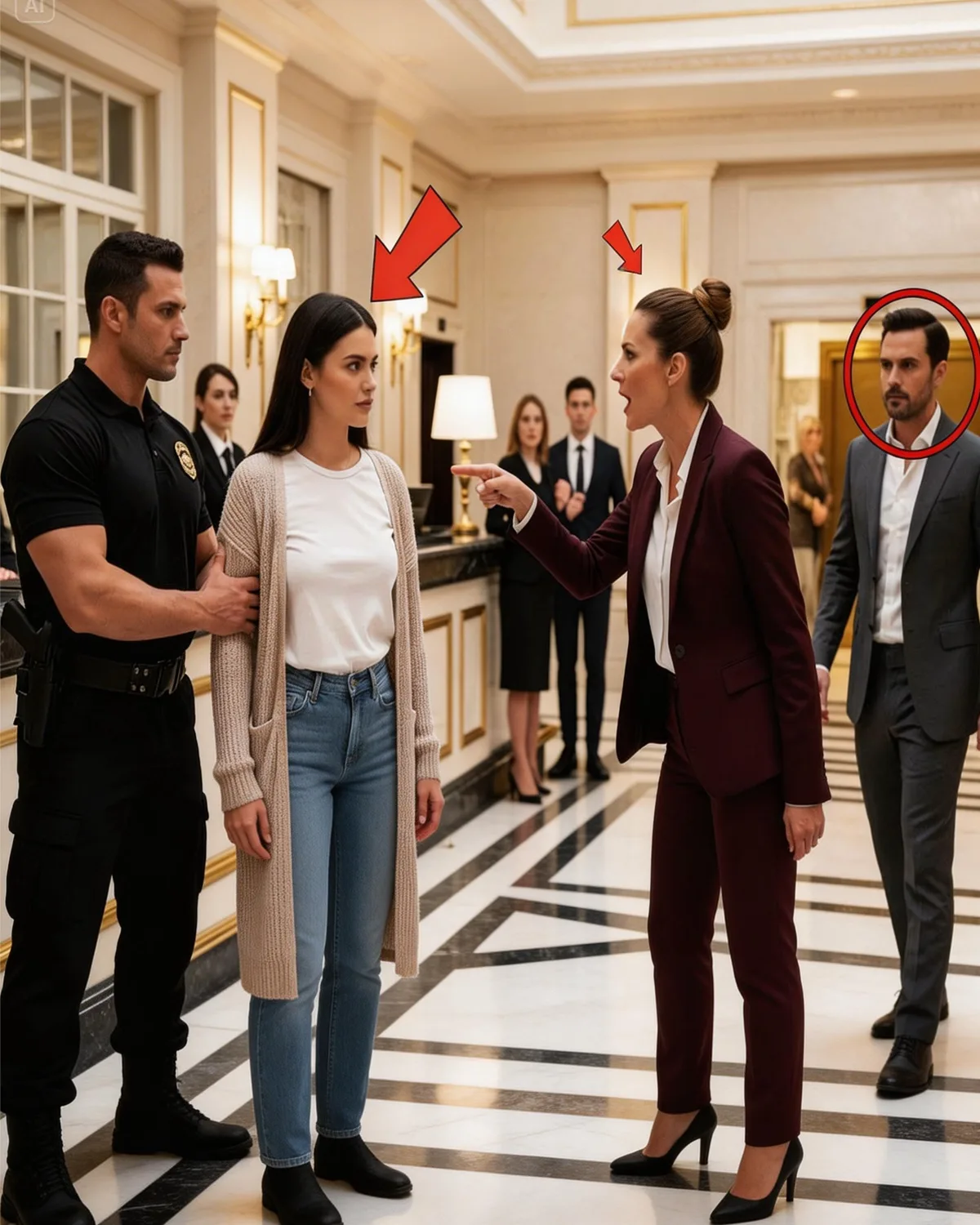 Simple Woman Denied a Room at Her Own Hotel — Minutes Later, Her Billionaire Husband Fired Everyone!