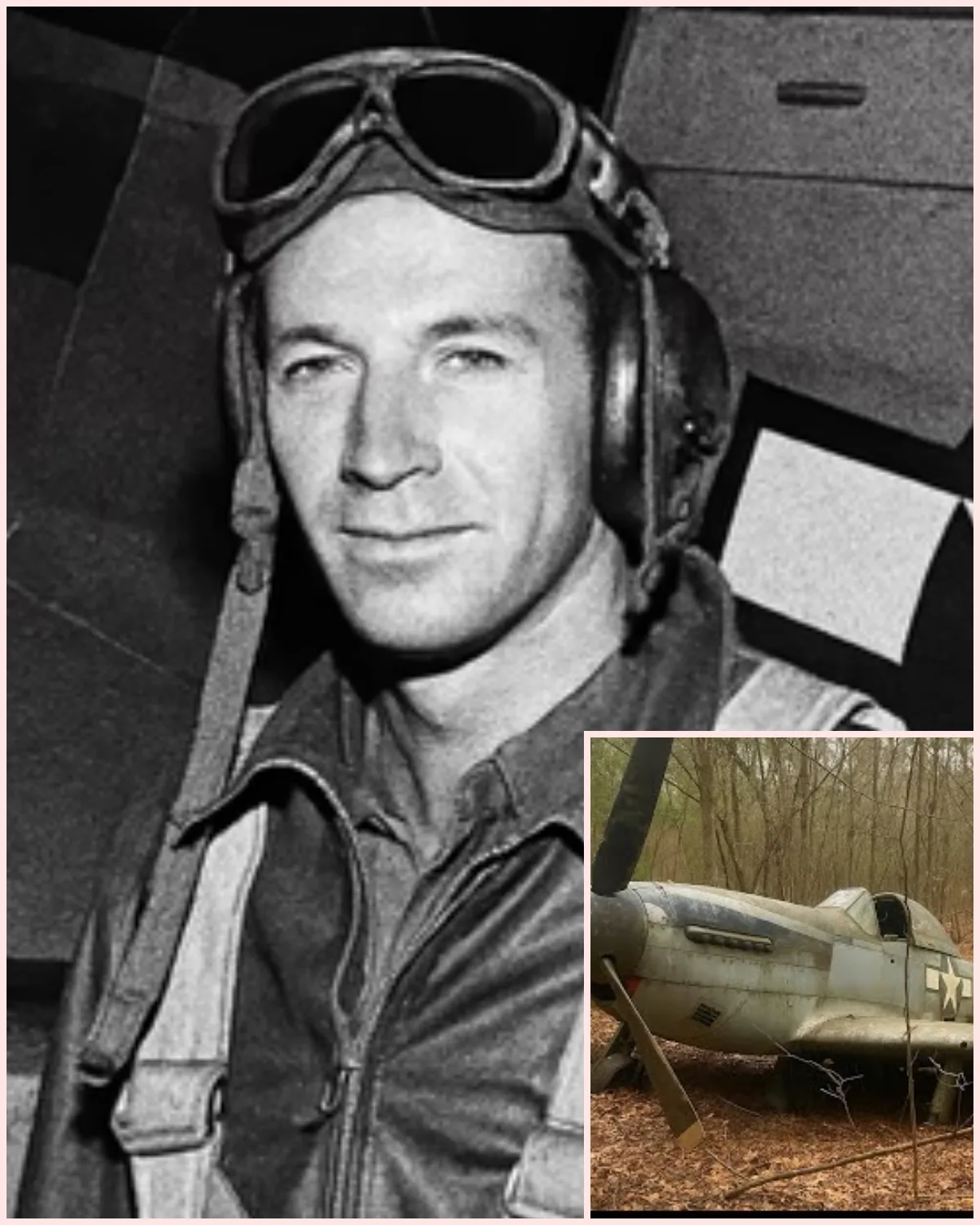 Fighter Pilot Vanished in 1943 — 60 Years Later, His Rusted Plane Was Found in a Forest…