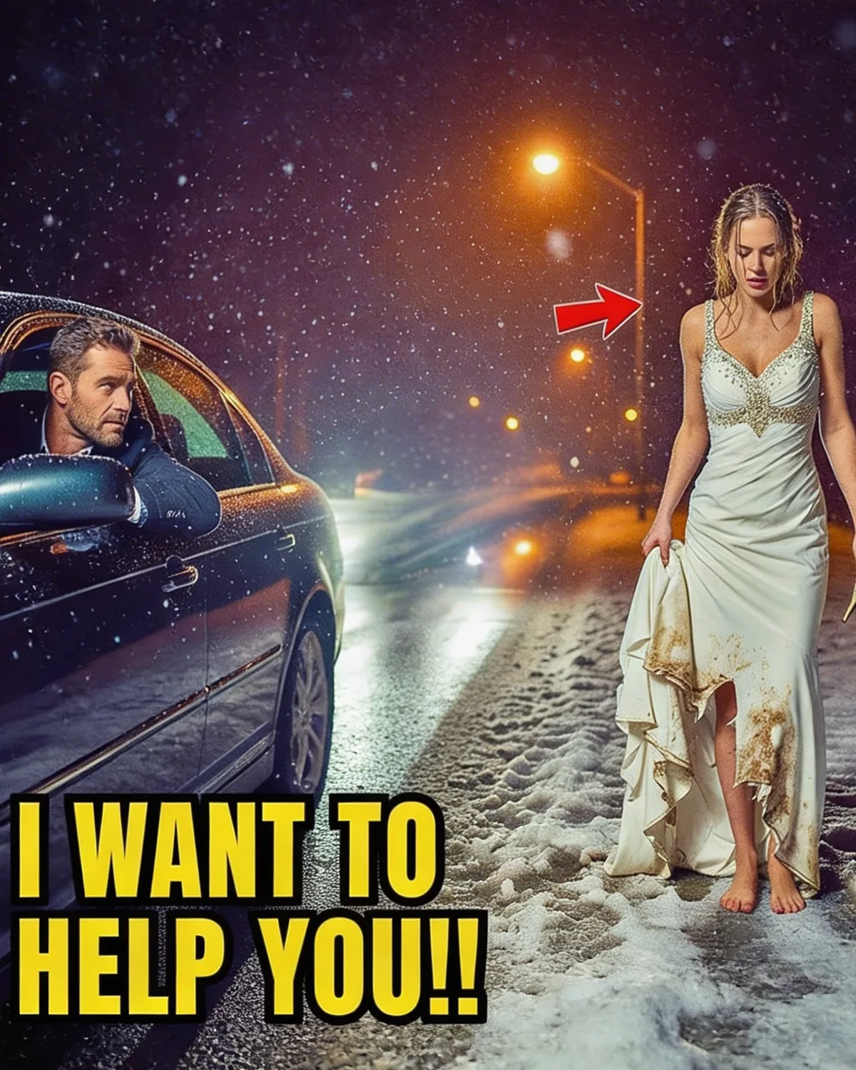 Single Dad Gave a Lift to a Woman with a Torn Dress — She Was the Runaway Bride of a Billionaire…