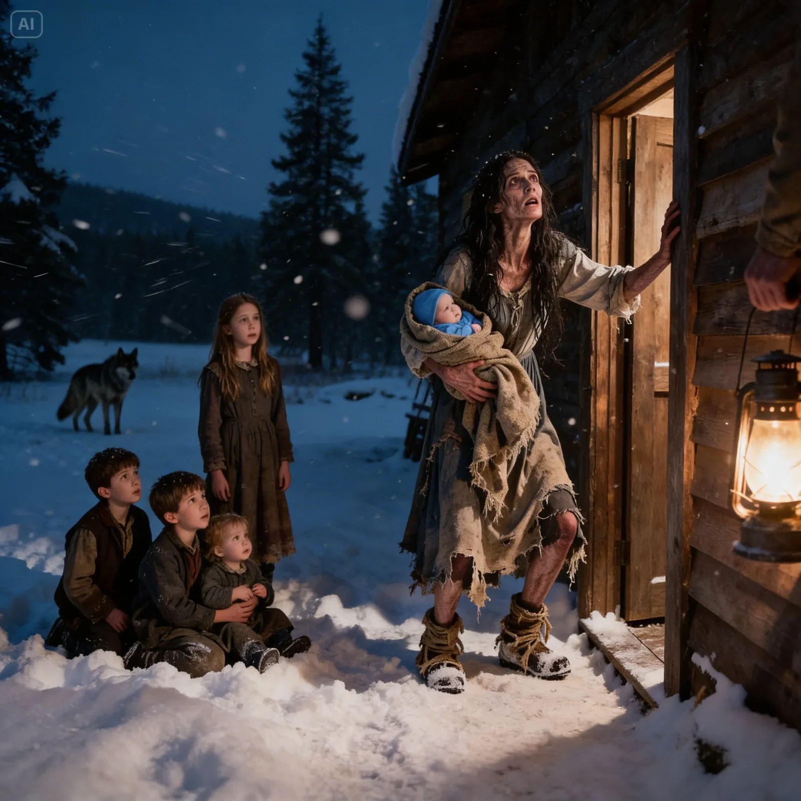 Starving Widow Said, “Take My Children,” Poor Rancher Answered, “I’ll Take You Too”