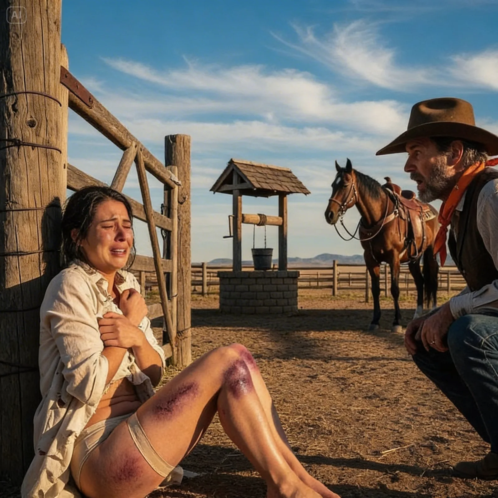 “My Father And My Brother Did That…” The Rancher Did The Unthinkable After Hearing Her Story.