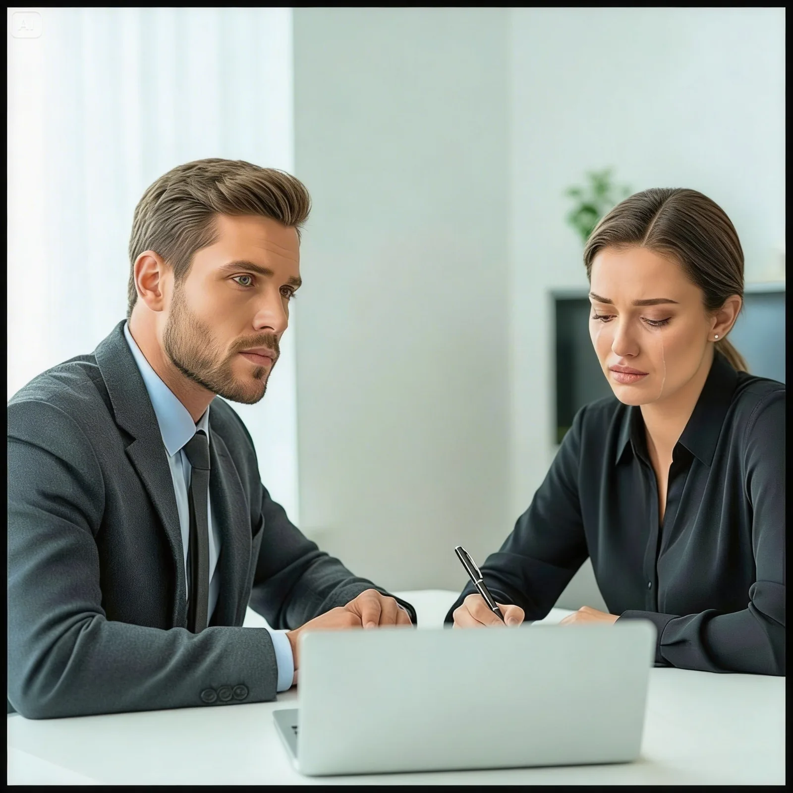 “In tears, she signed the divorce papers, tore up the pregnancy test, and left. Six years later