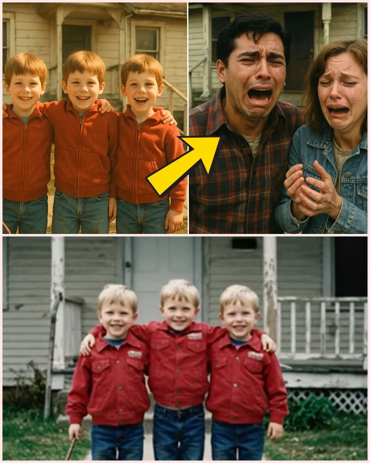 Young Triplets Vanished in 1989 — 35 Years Later, What Was Found Behind the Wall Shocked Everyone