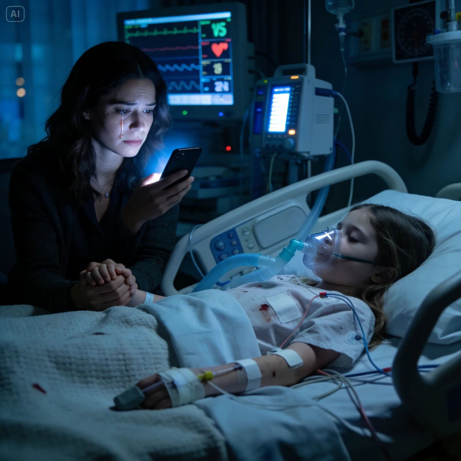 My 8-Year-Old Daughter Was On Life Support After A Car Accident When My Mom Texted: ‘Bring Cupcakes For Your Niece’s School Party Tomorrow.’