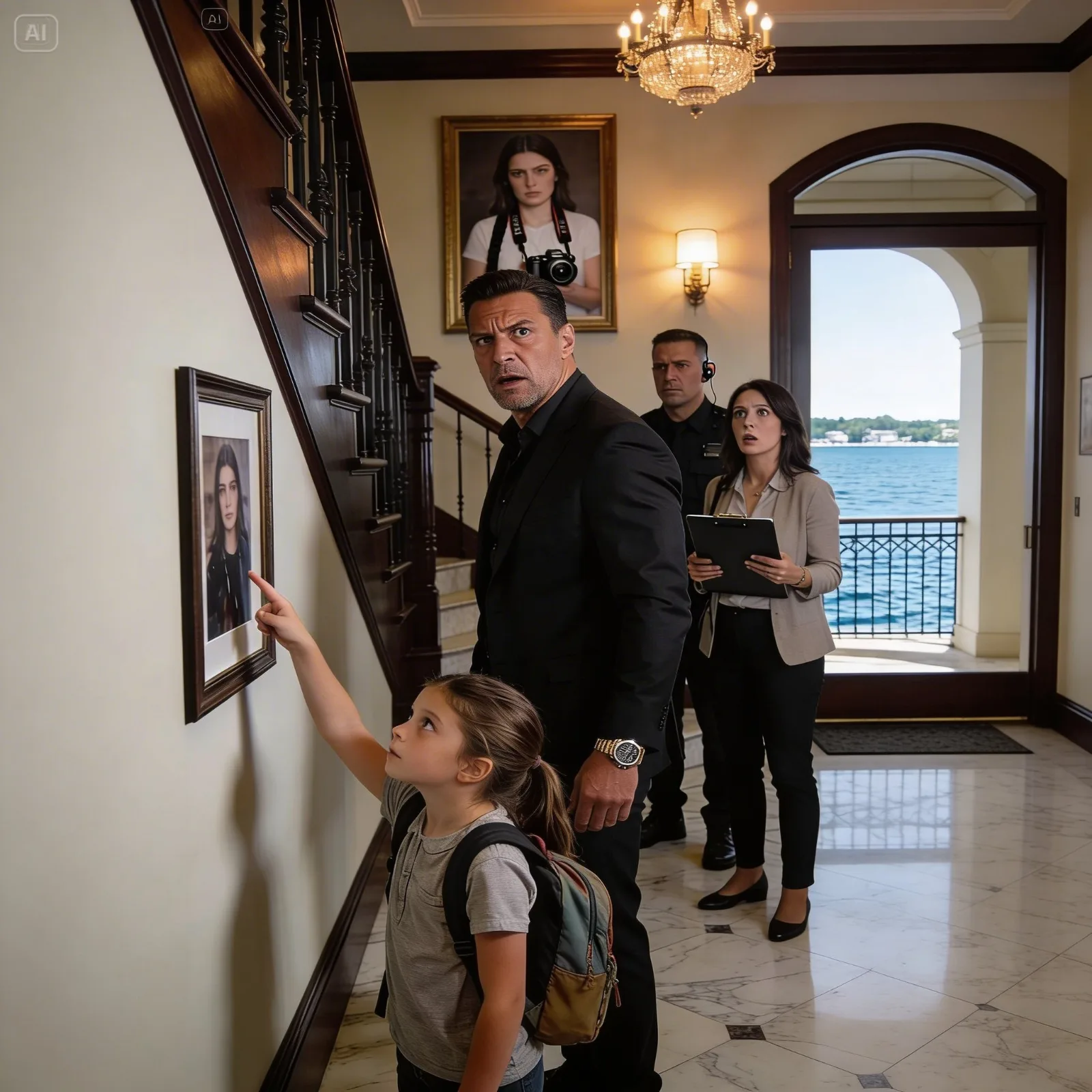 A Little Girl Sees Her Mom’s Picture In A Mafia Boss’s Mansion — And Her Innocent Question Triggers A Nightmare