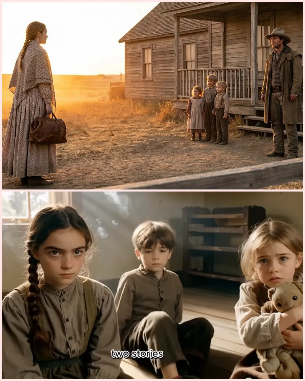 “They Sent Her to a Widowed Cowboy With 3 Children — But Her First Week Shocked the Entire Valley”